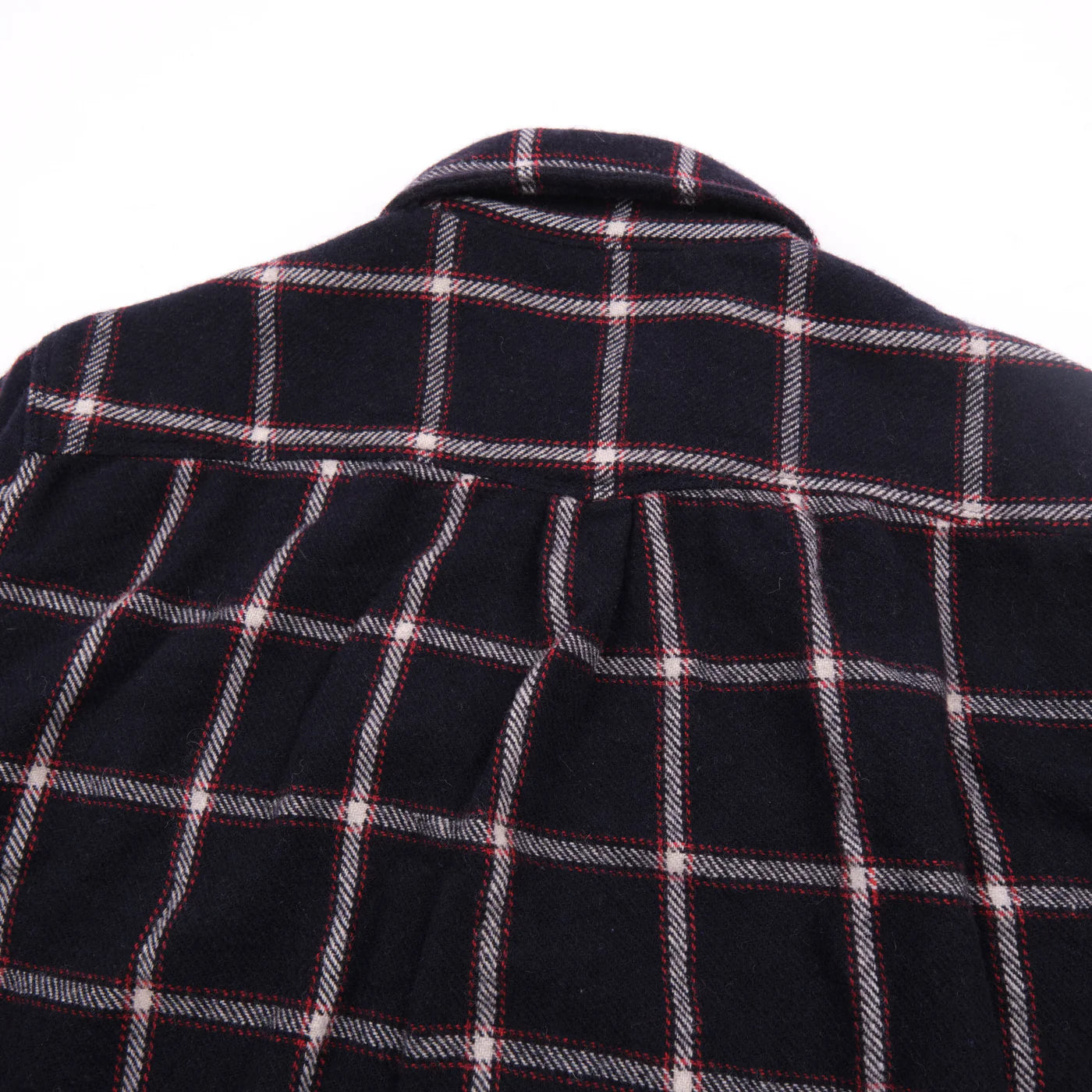 Freenote Cloth Kamas in Navy Wool Plaid