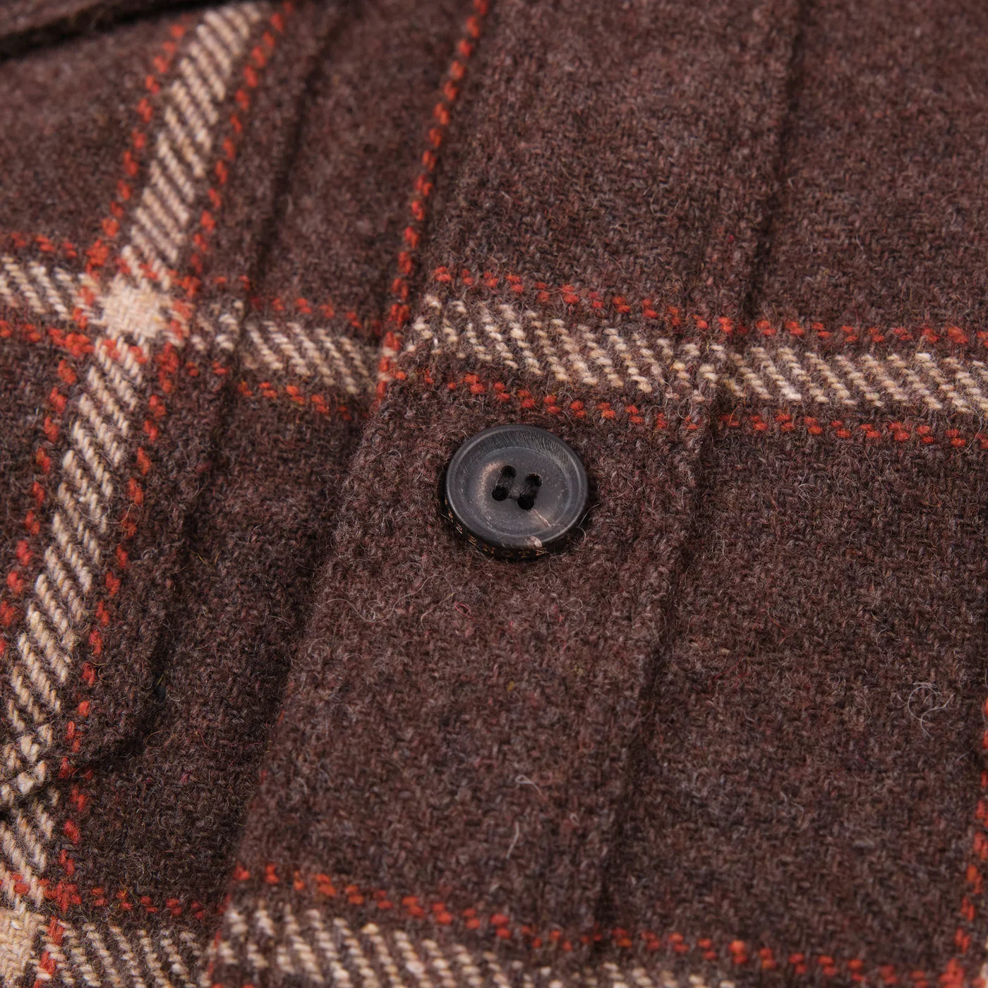 Freenote Cloth Kamas in Brown Wool Plaid