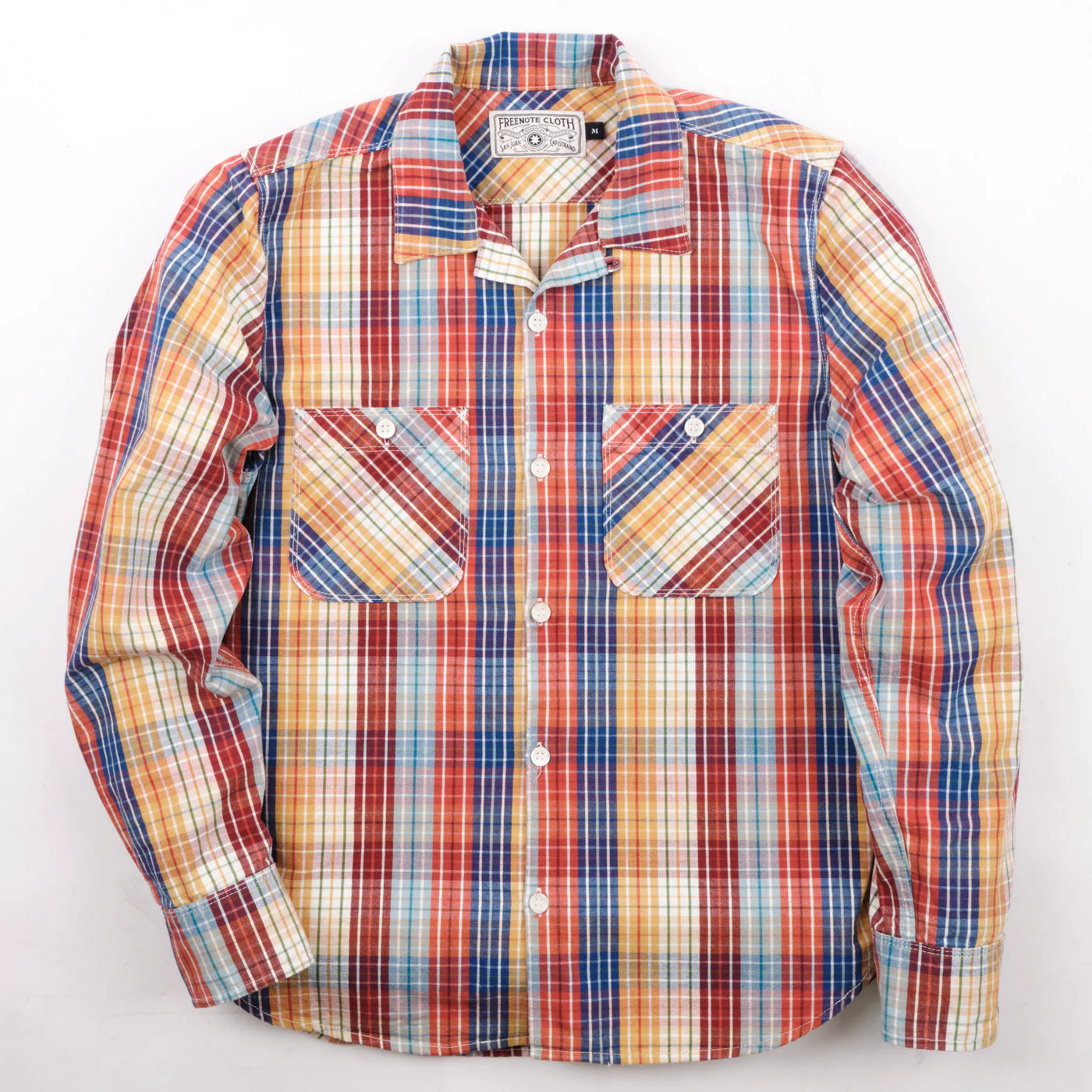 Freenote Cloth LS Dayton in Sunburst Plaid