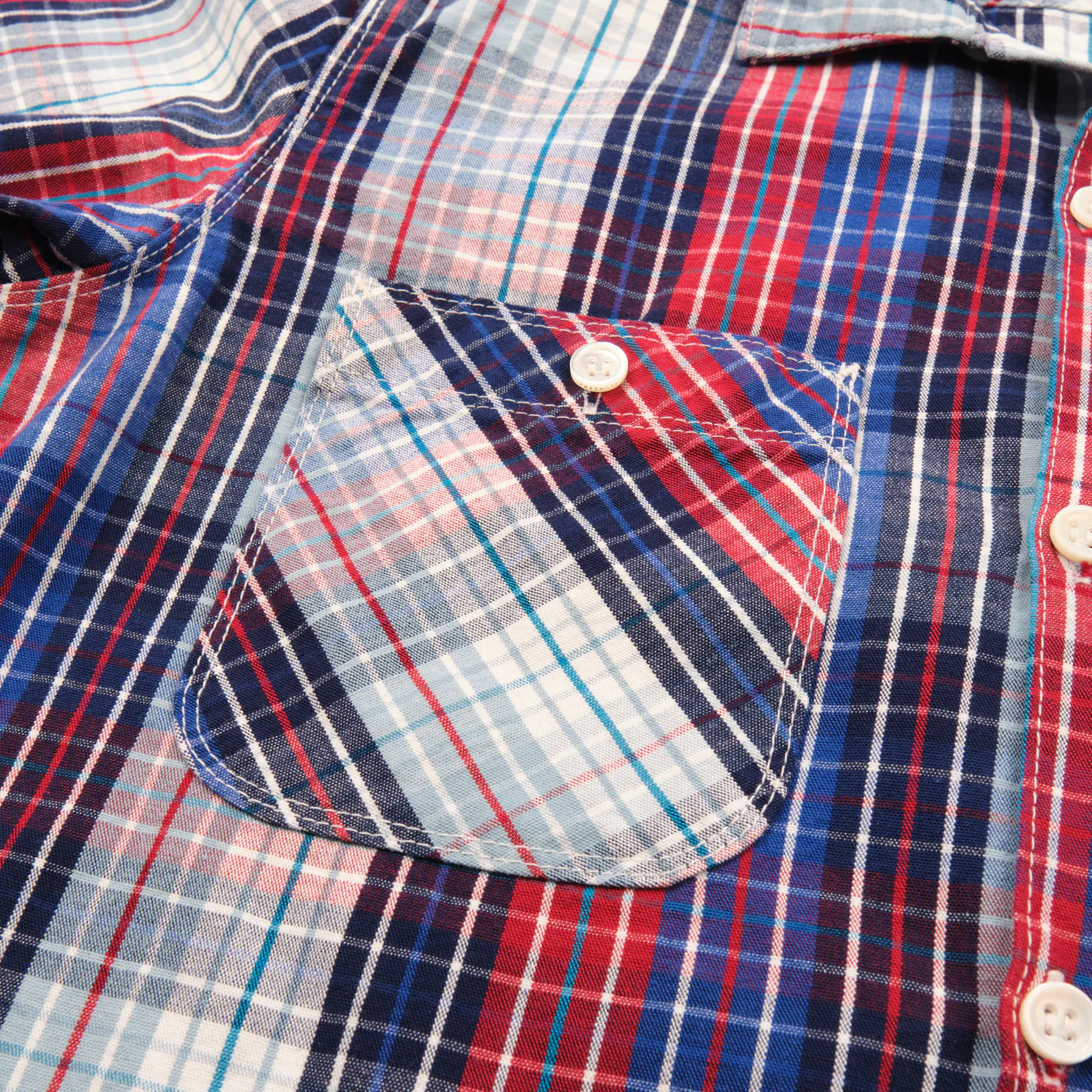 Freenote Cloth LS Dayton in Bonneville Blue