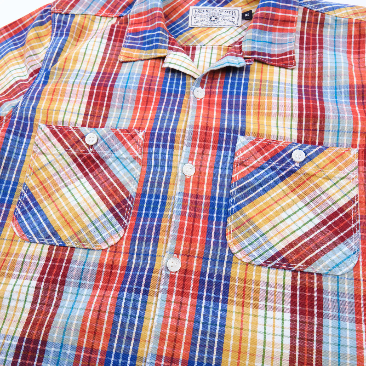 Freenote Cloth LS Dayton in Sunburst Plaid