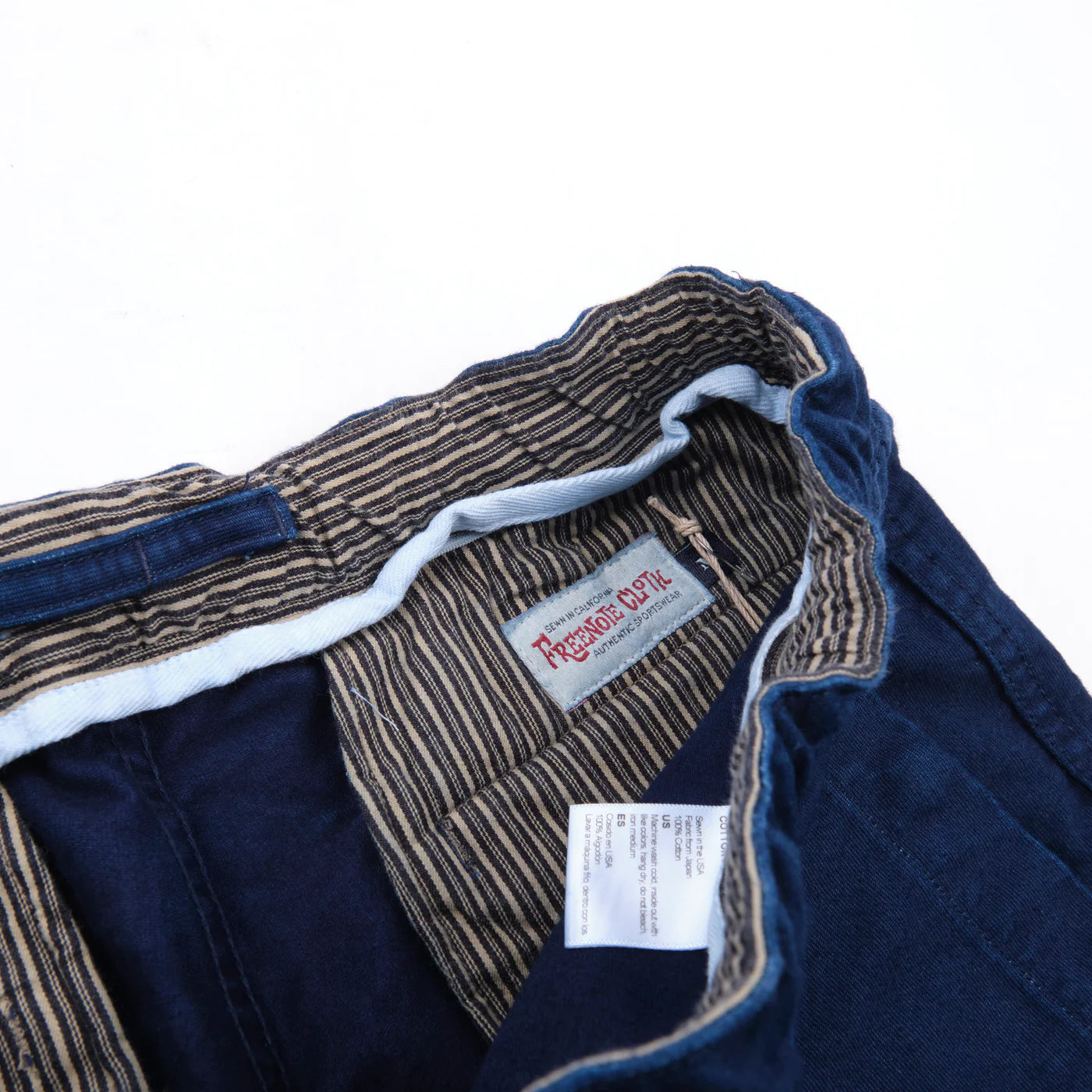 Freenote Cloth Premium Deck Short in Indigo