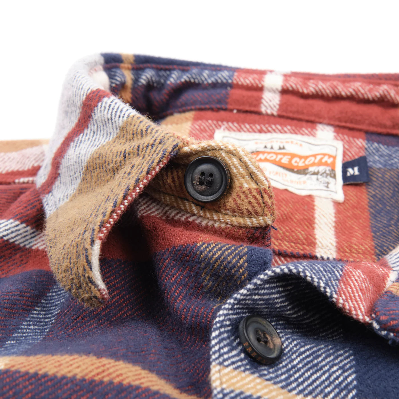 Freenote Cloth Benson in Gold Plaid