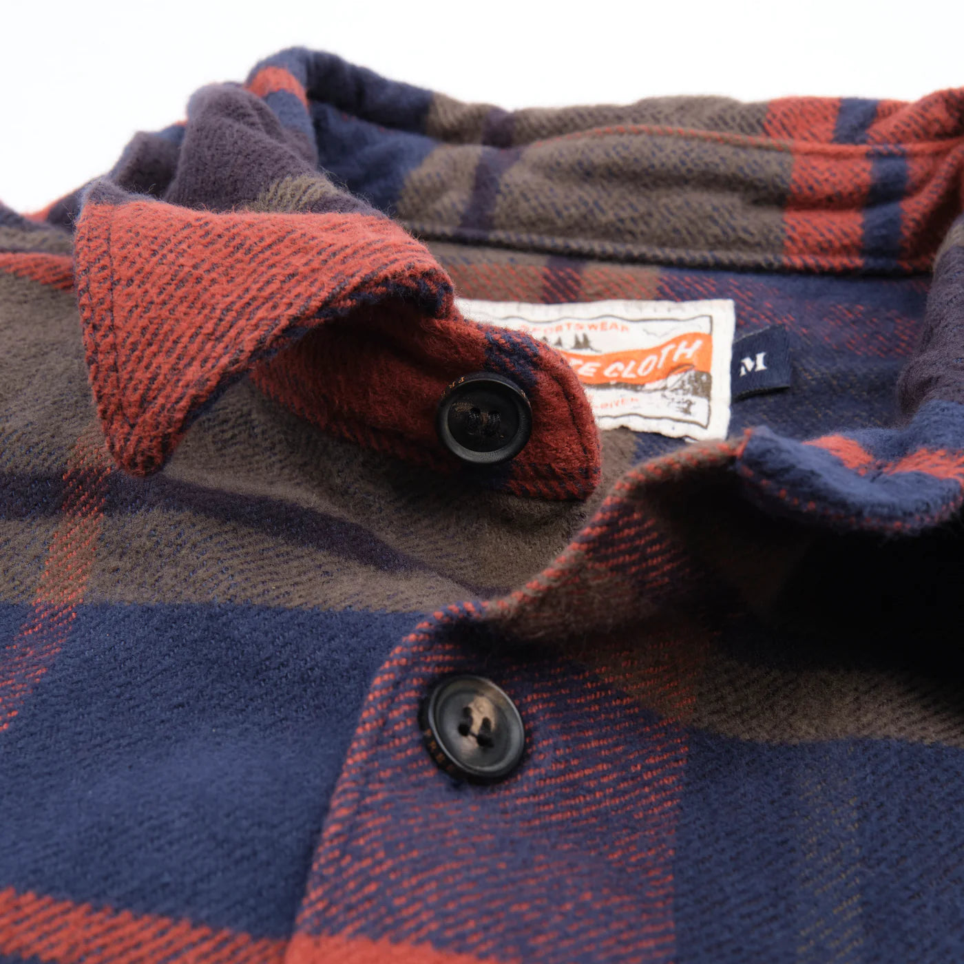 Freenote Cloth Benson in Moss Plaid