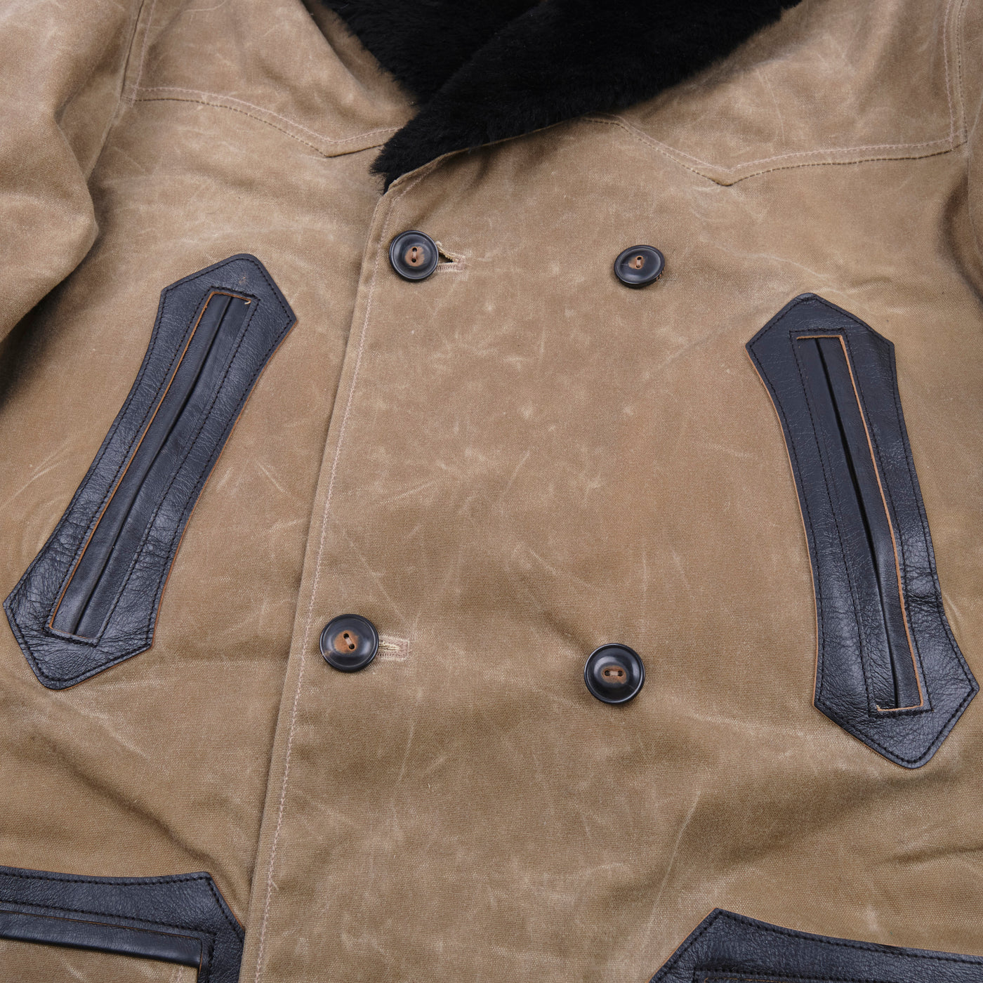 Freenote Cloth Tollgate in Tobacco Waxed Canvas