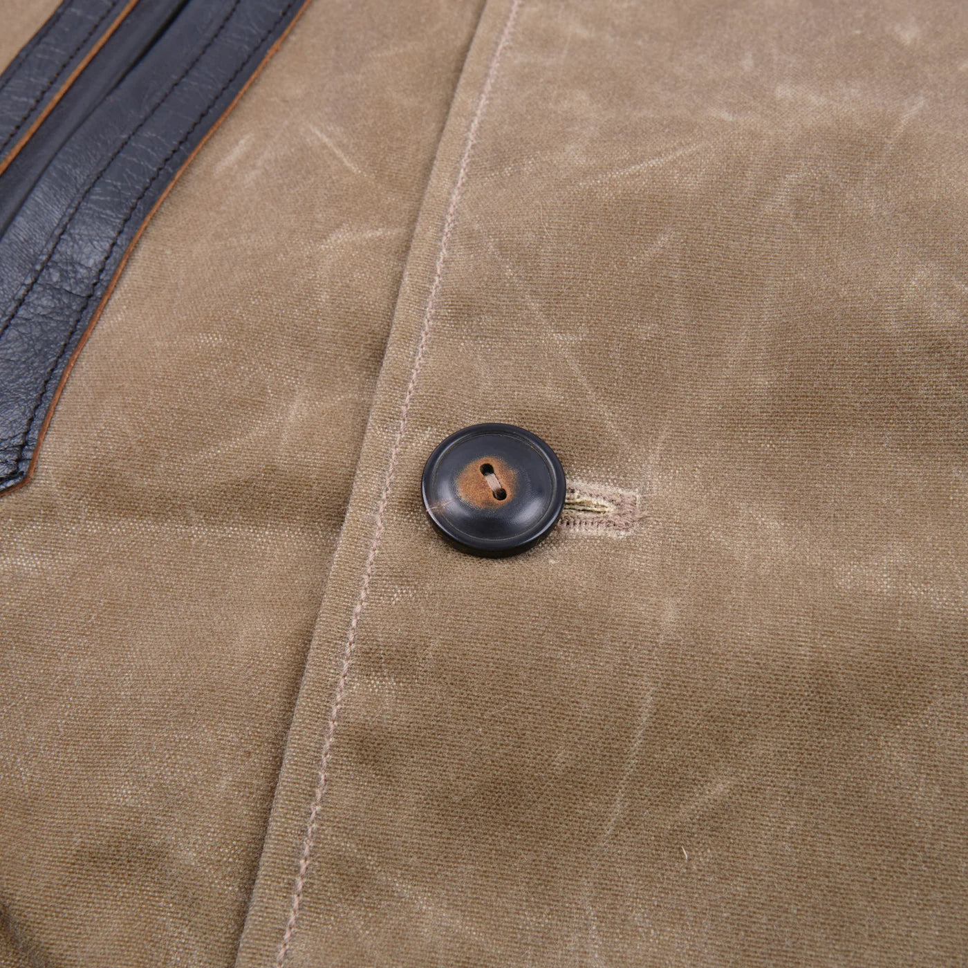 Freenote Cloth Tollgate in Tobacco Waxed Canvas
