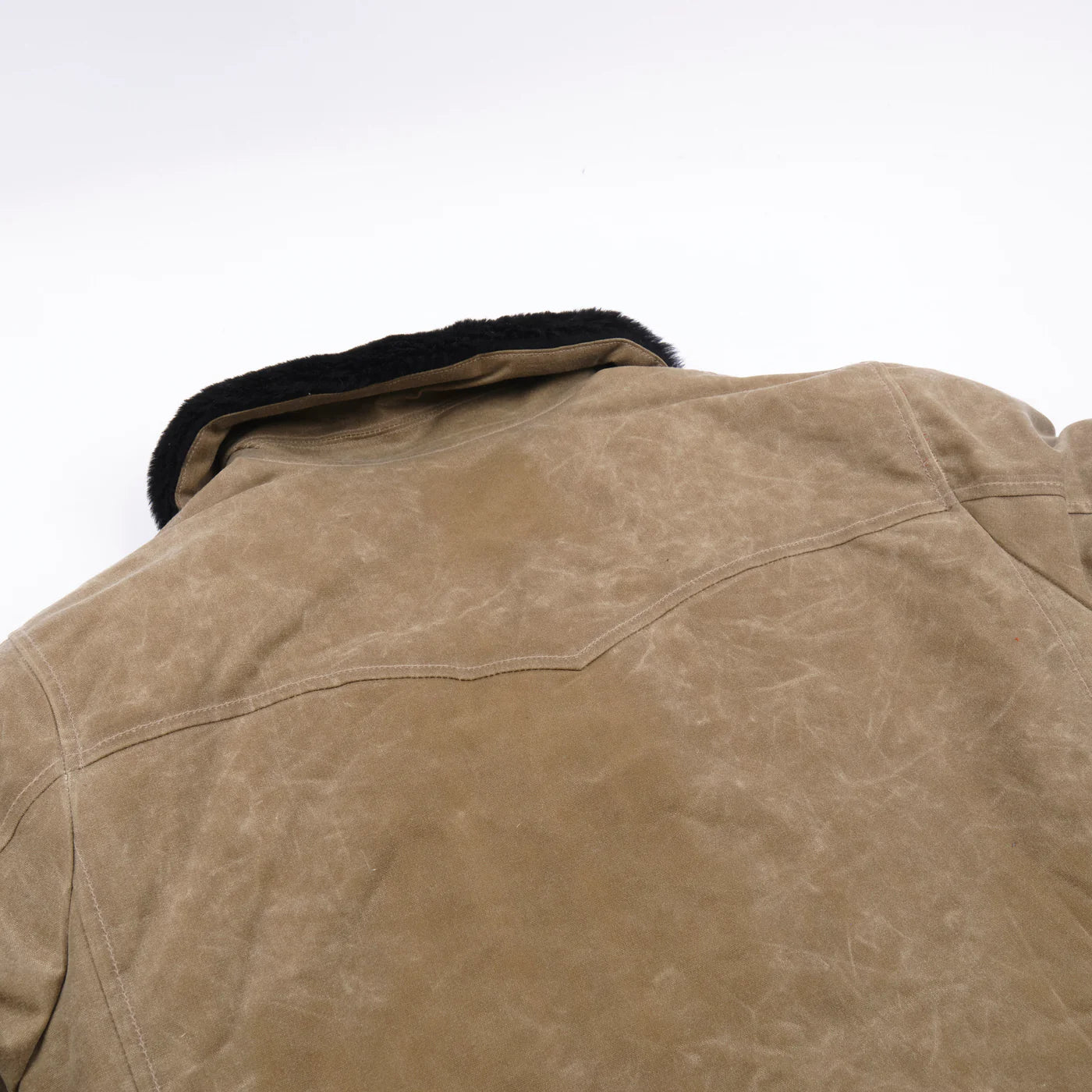 Freenote Cloth Tollgate in Tobacco Waxed Canvas