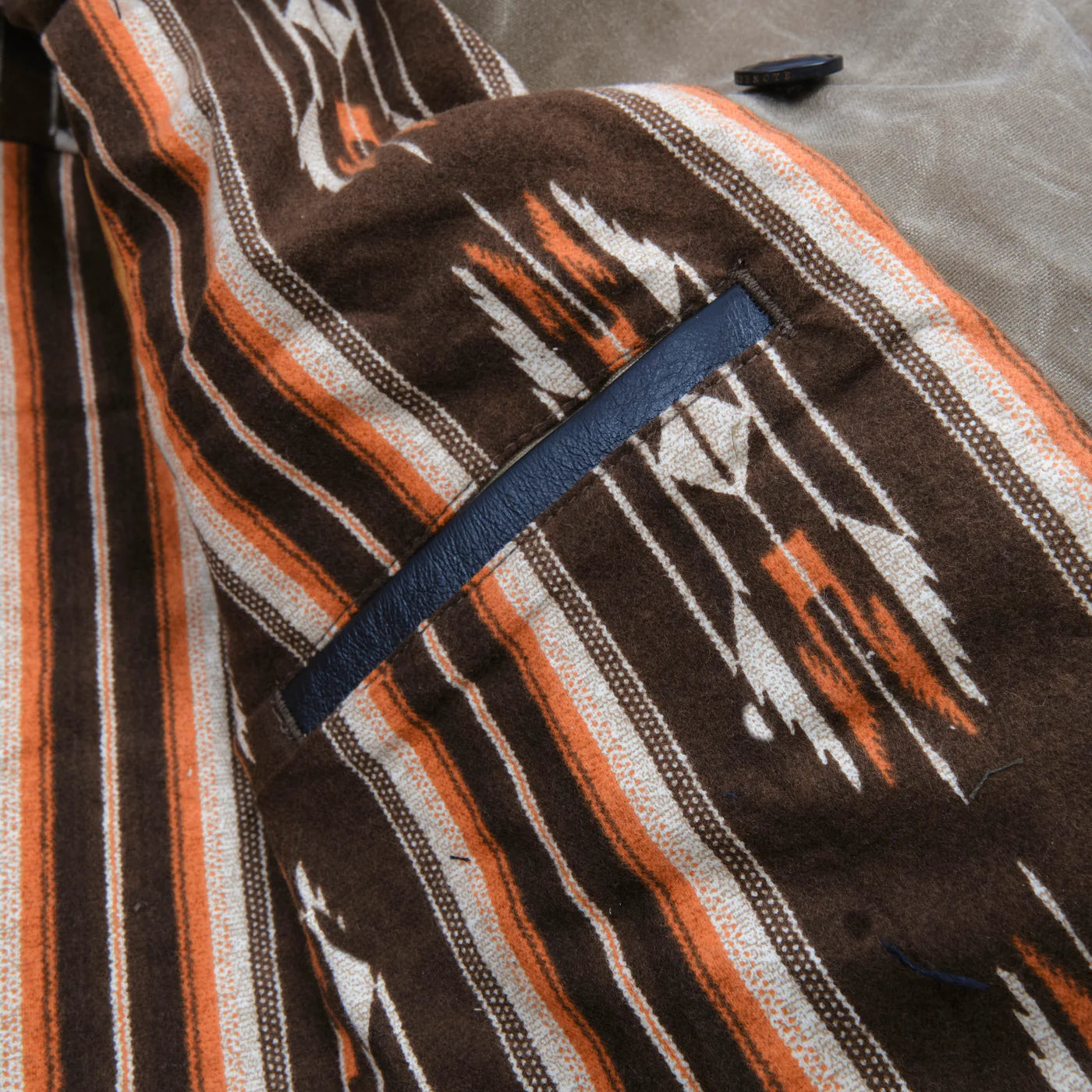 Freenote Cloth Tollgate in Tobacco Waxed Canvas