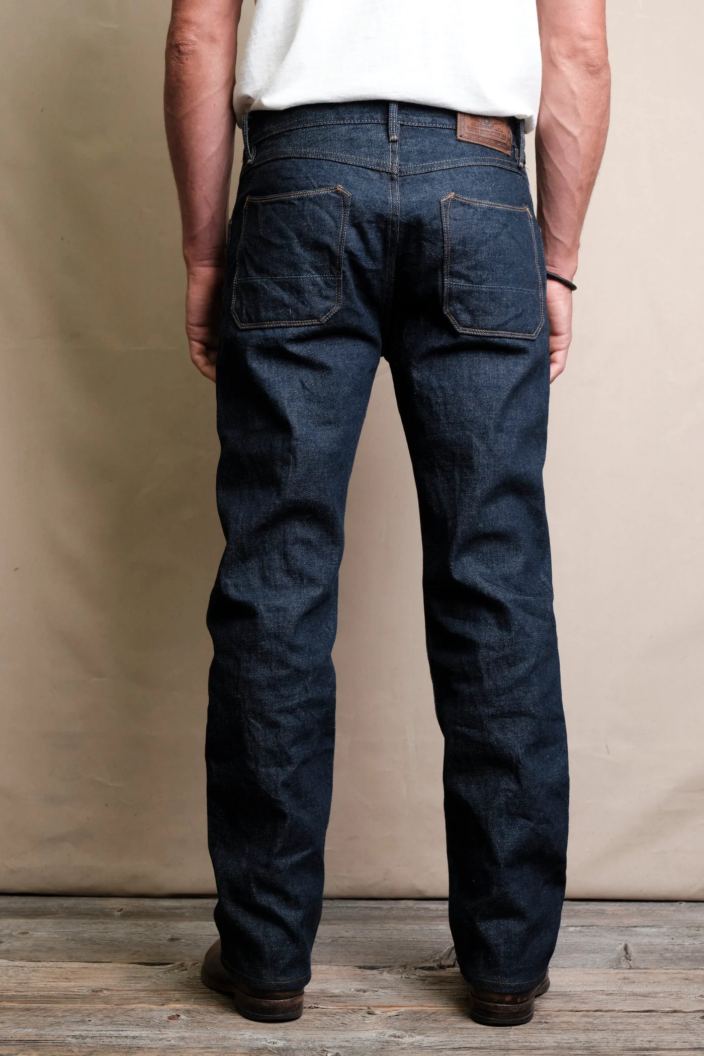Freenote Cloth Wilkes Western Cut in 15 Ounce Rinsed Denim