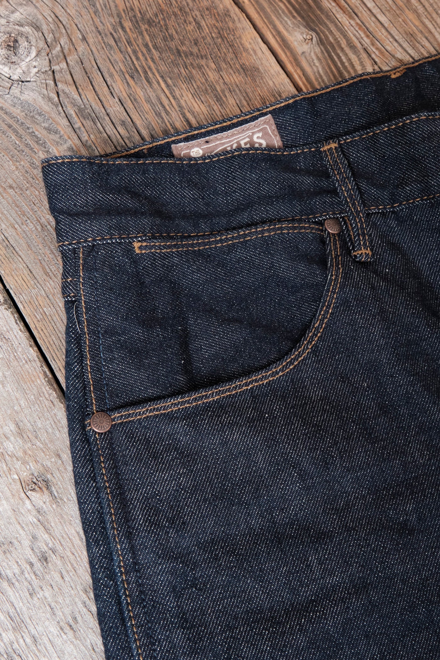 Freenote Cloth Wilkes Western Cut in 15 Ounce Rinsed Denim