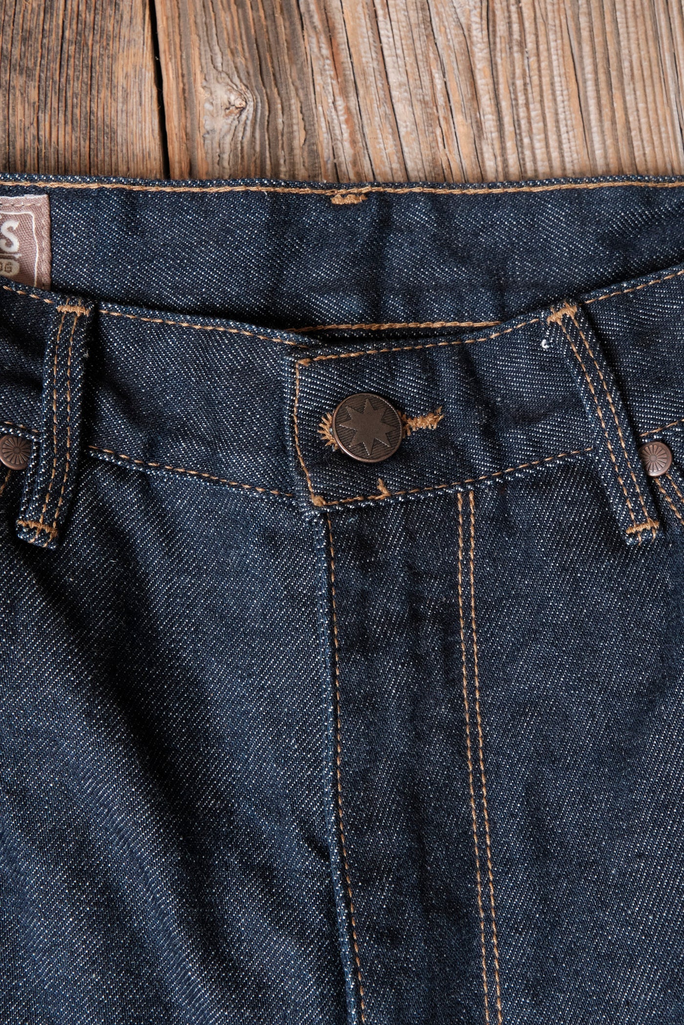 Freenote Cloth Wilkes Western Cut in 15 Ounce Rinsed Denim