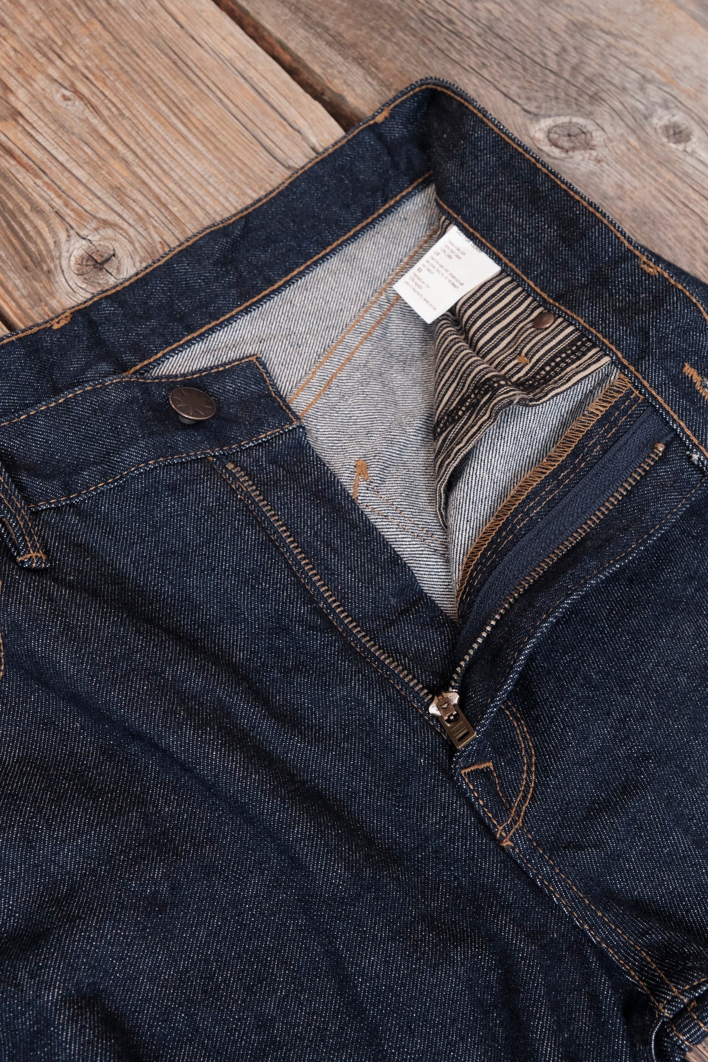 Freenote Cloth Wilkes Western Cut in 15 Ounce Rinsed Denim