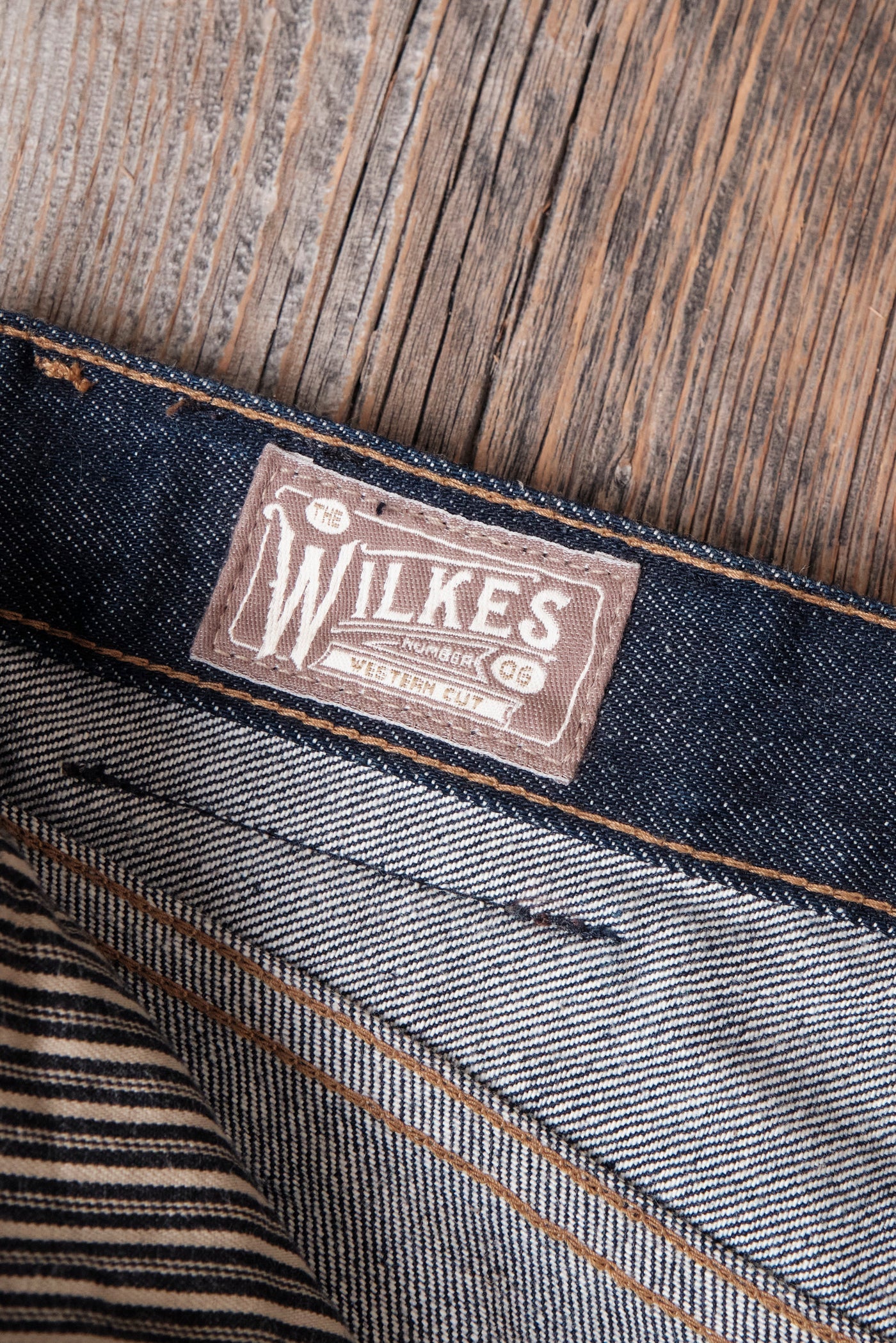 Freenote Cloth Wilkes Western Cut in 15 Ounce Rinsed Denim
