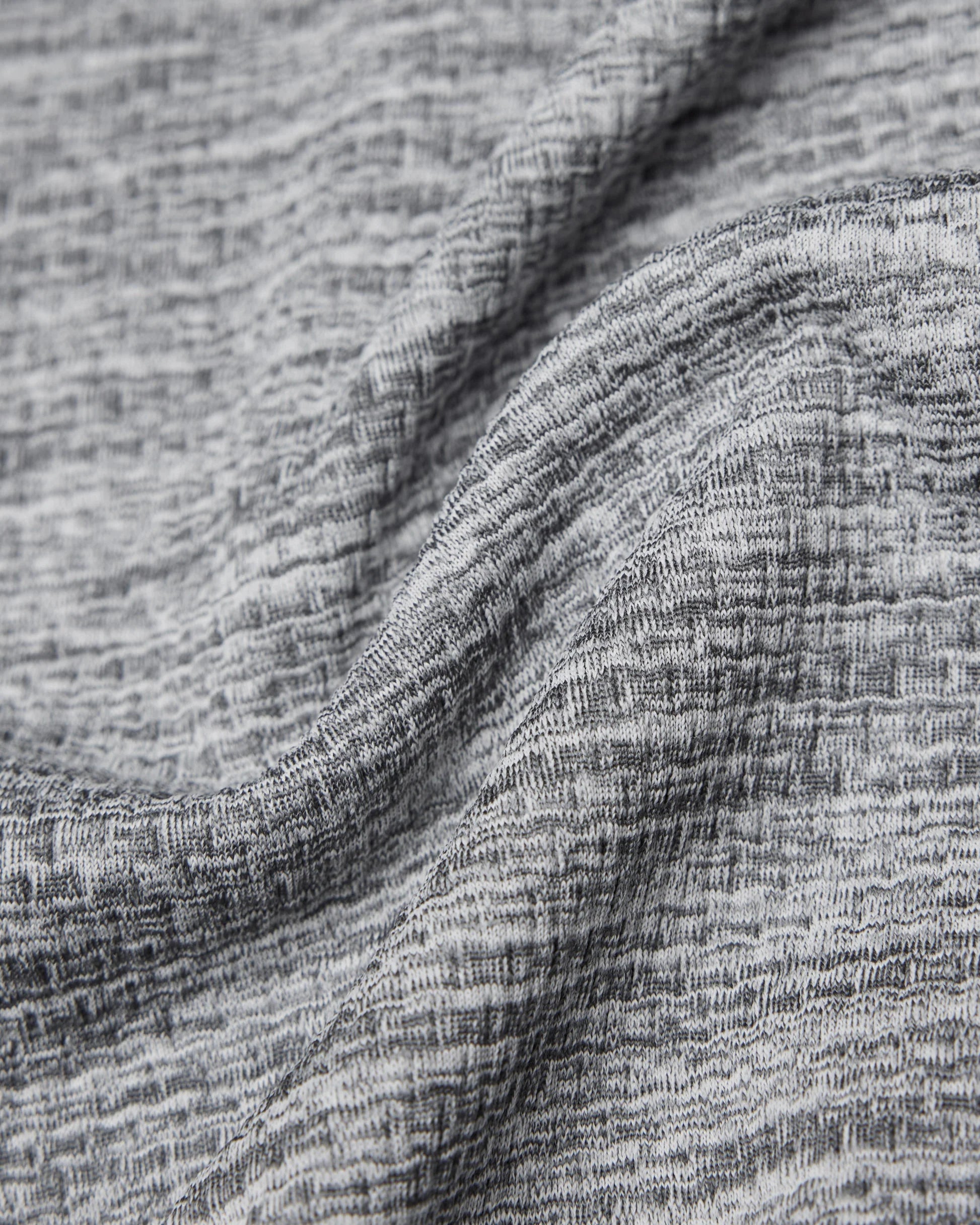 Reigning Champ Solotex Mesh Tiebreak Hoodie in Heather Grey