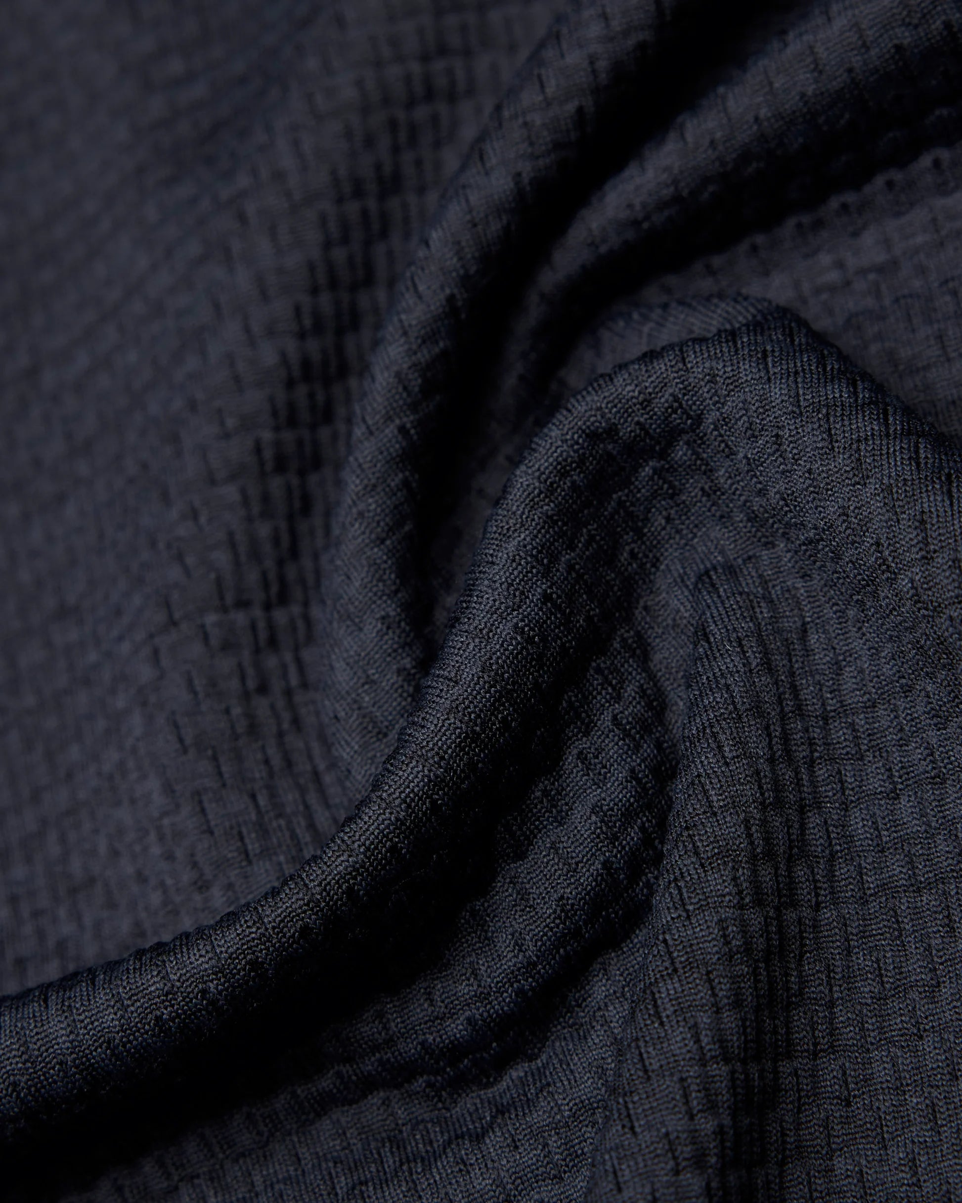 Reigning Champ Solotex Mesh Tiebreak Hoodie in Navy