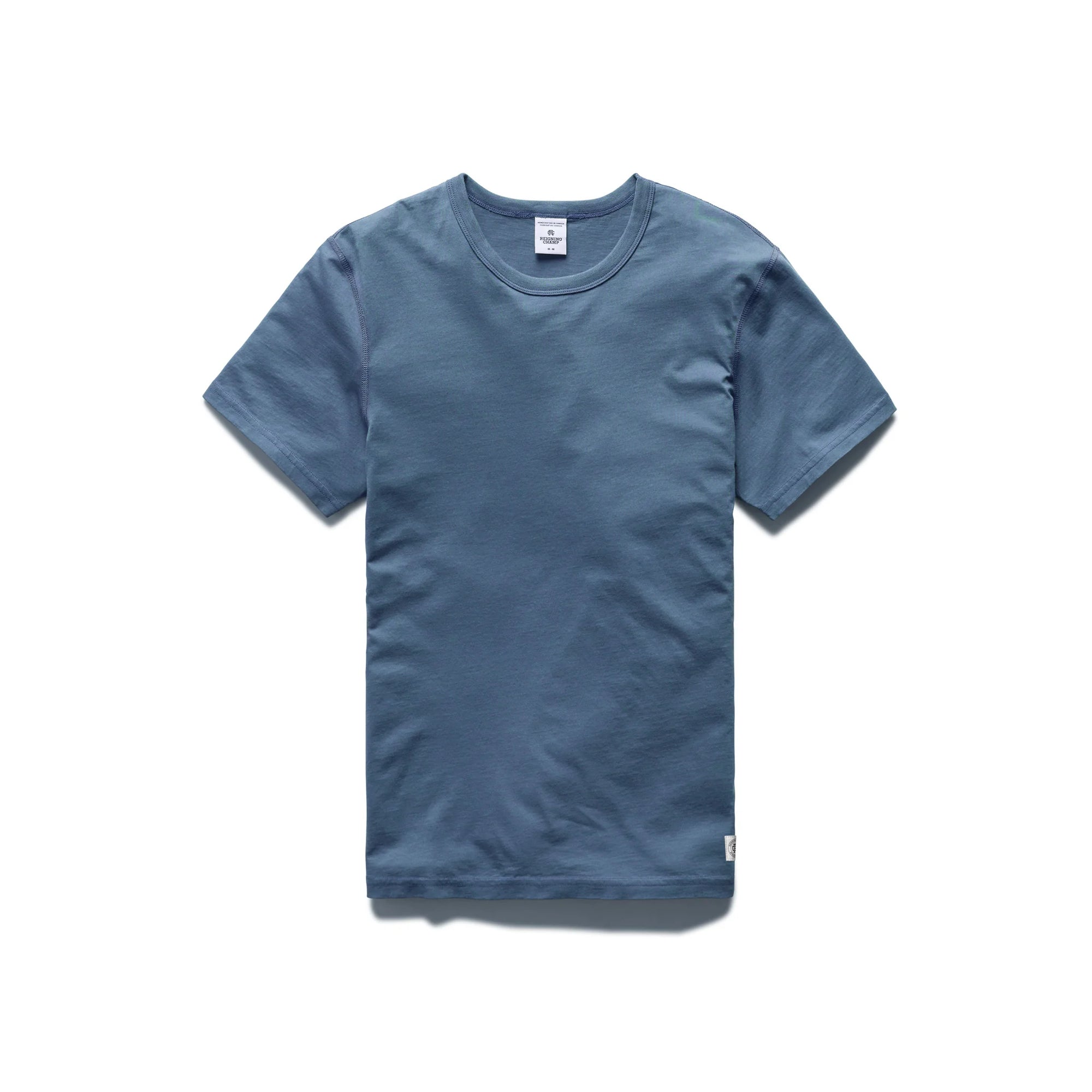 Reigning Champ Lightweight Jersey T-Shirt in Washed Blue