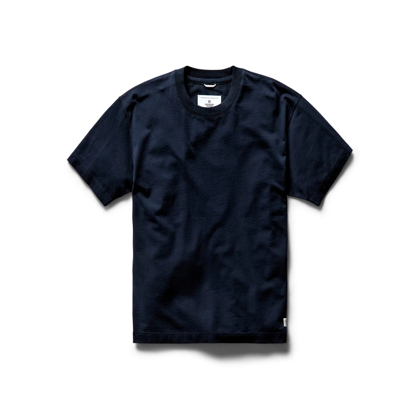 Reigning Champ Mid Weight Jersey T-Shirt in Navy