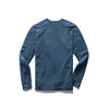 Reigning Champ Deltapeak 90 LS Training Shirt in Washed Blue