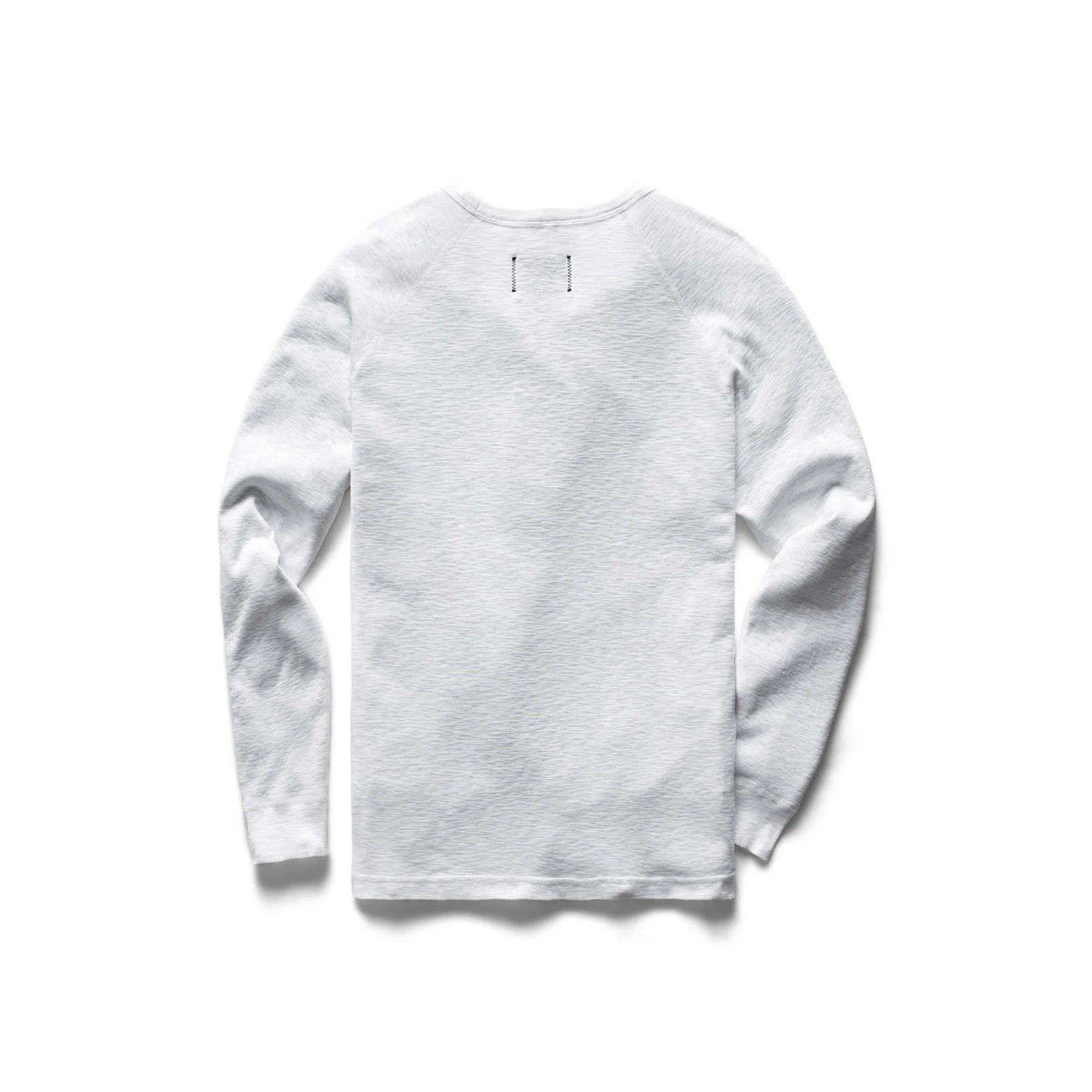 Reigning Champ 1x1 Slub Long Sleeve in White