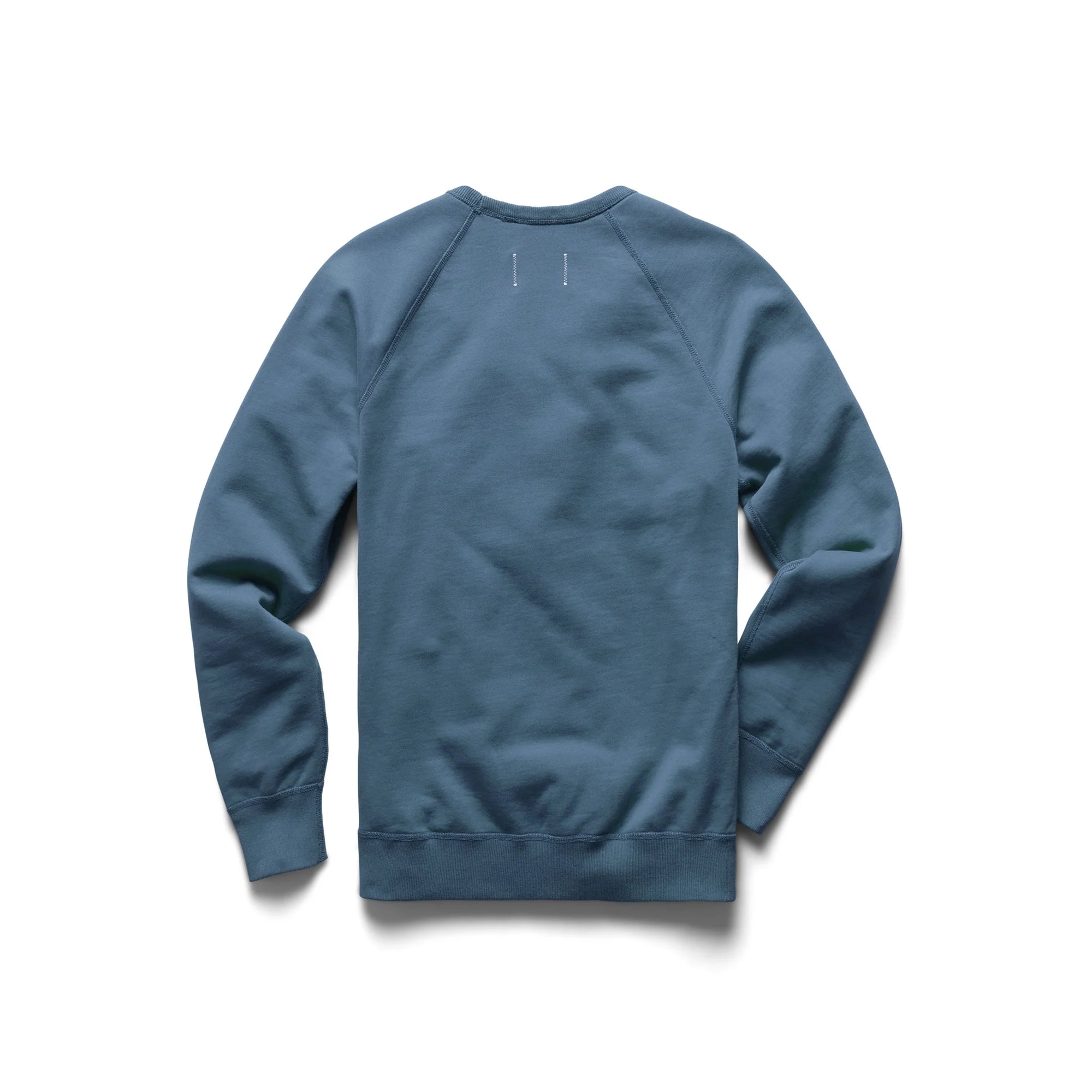 Reigning Champ Lightweight Terry Crewneck in Washed Blue