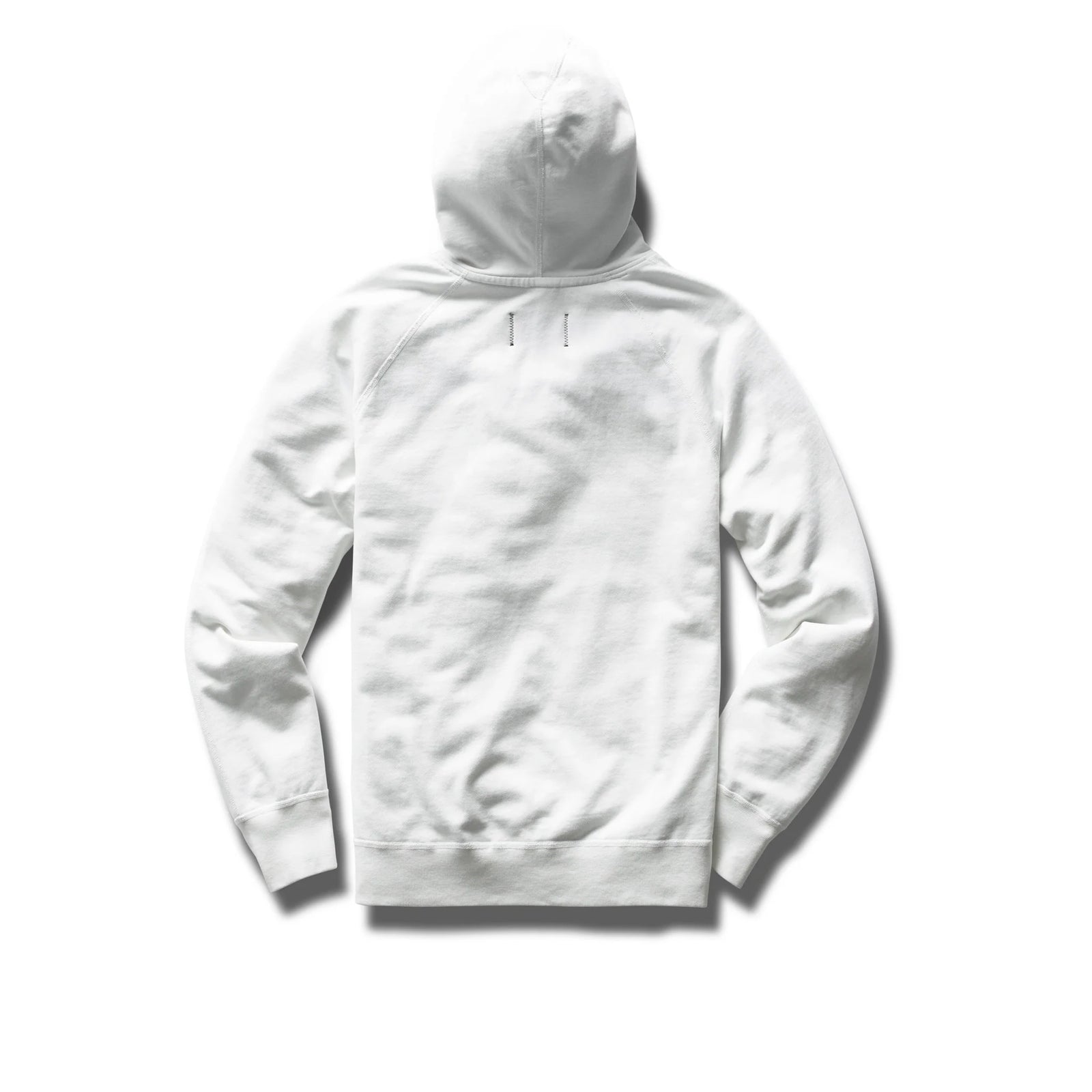 Reigning Champ Lightweight Terry Pullover Hoodie in White