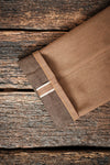 Freenote Cloth Portola Classic Taper in 15 Ounce Brown Denim