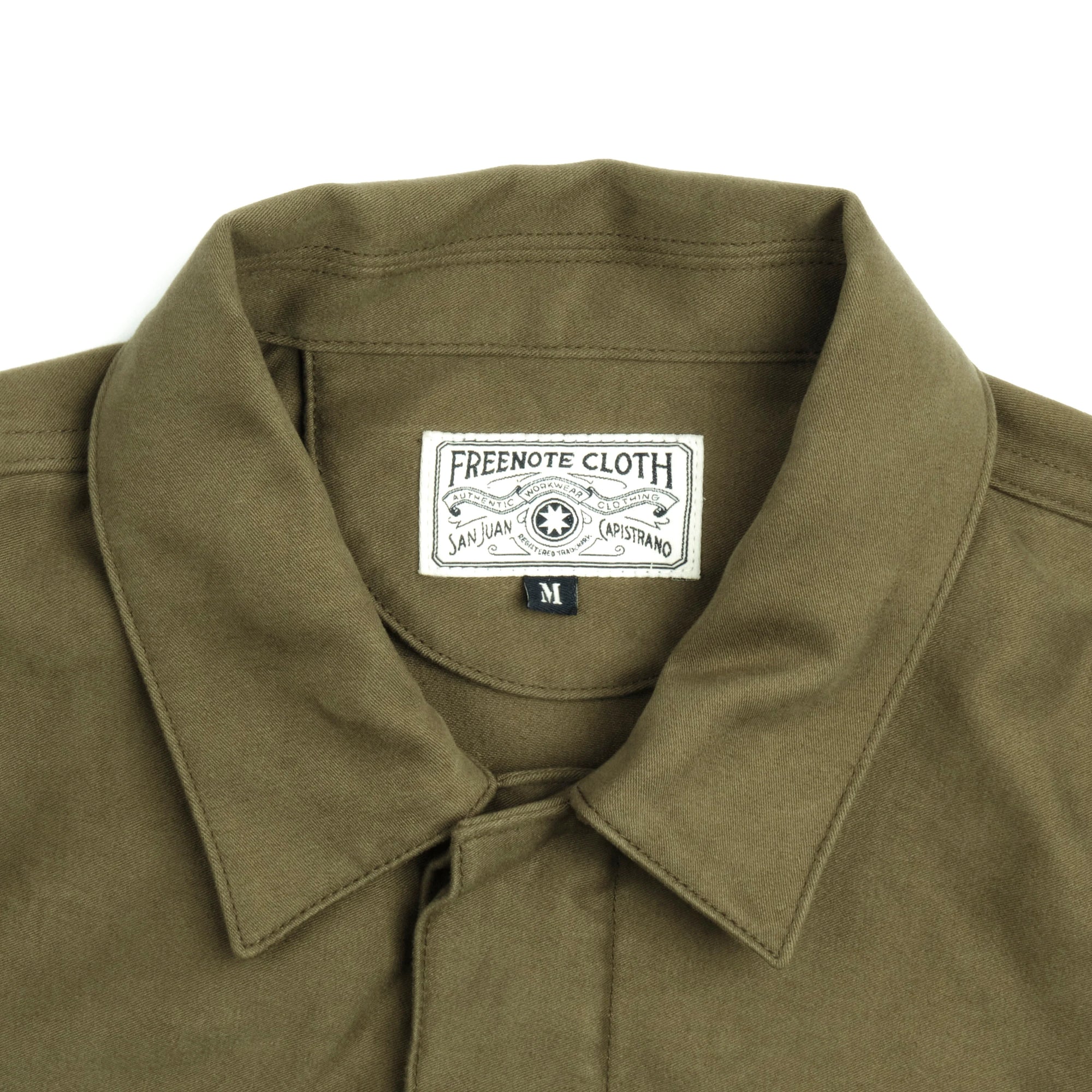 Freenote Cloth CC-1 in Olive