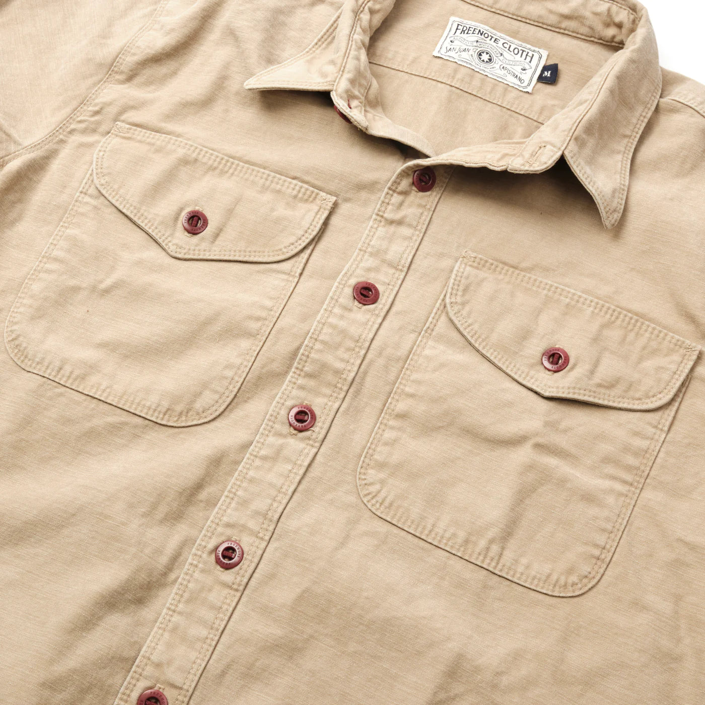 Freenote Cloth Utility Light in Khaki