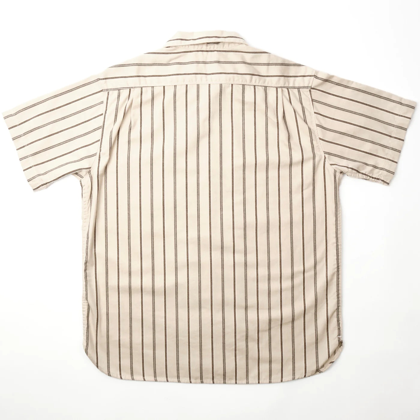 Freenote Cloth Hawaiian in Stone Stripe