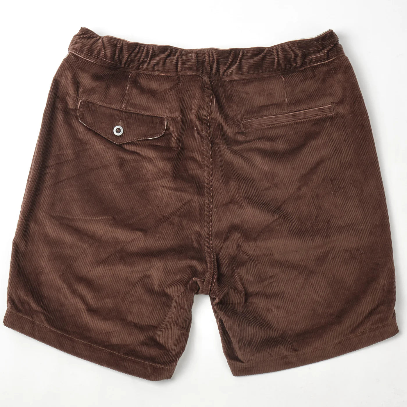 Freenote Cloth Deck Short in Brown Corduroy