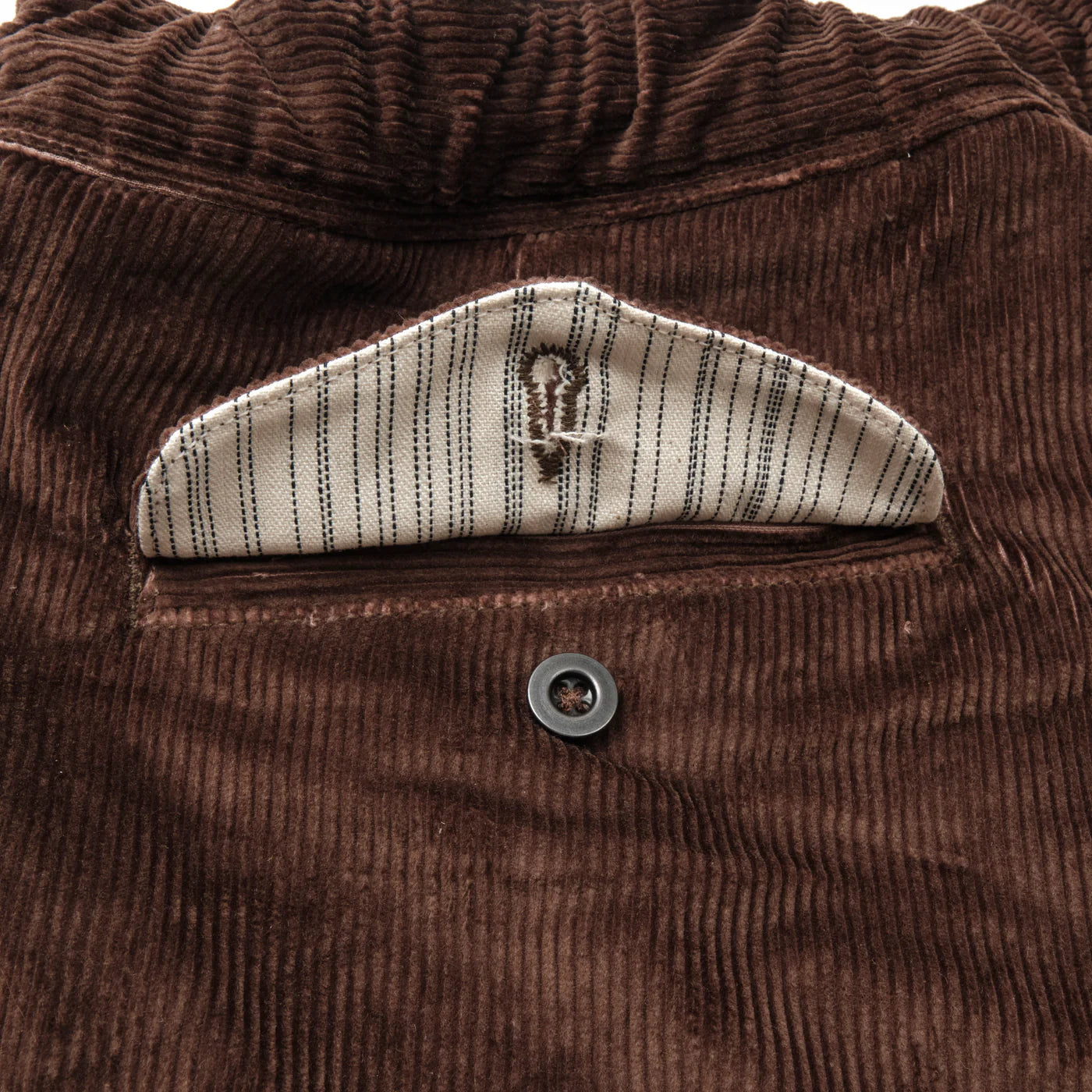 Freenote Cloth Deck Short in Brown Corduroy
