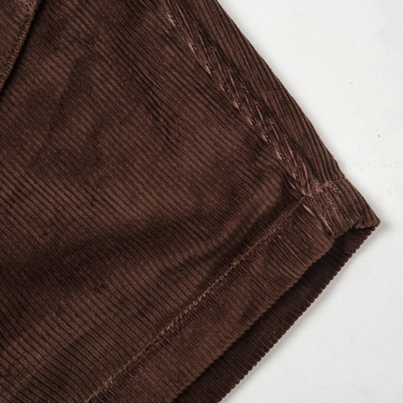Freenote Cloth Deck Short in Brown Corduroy