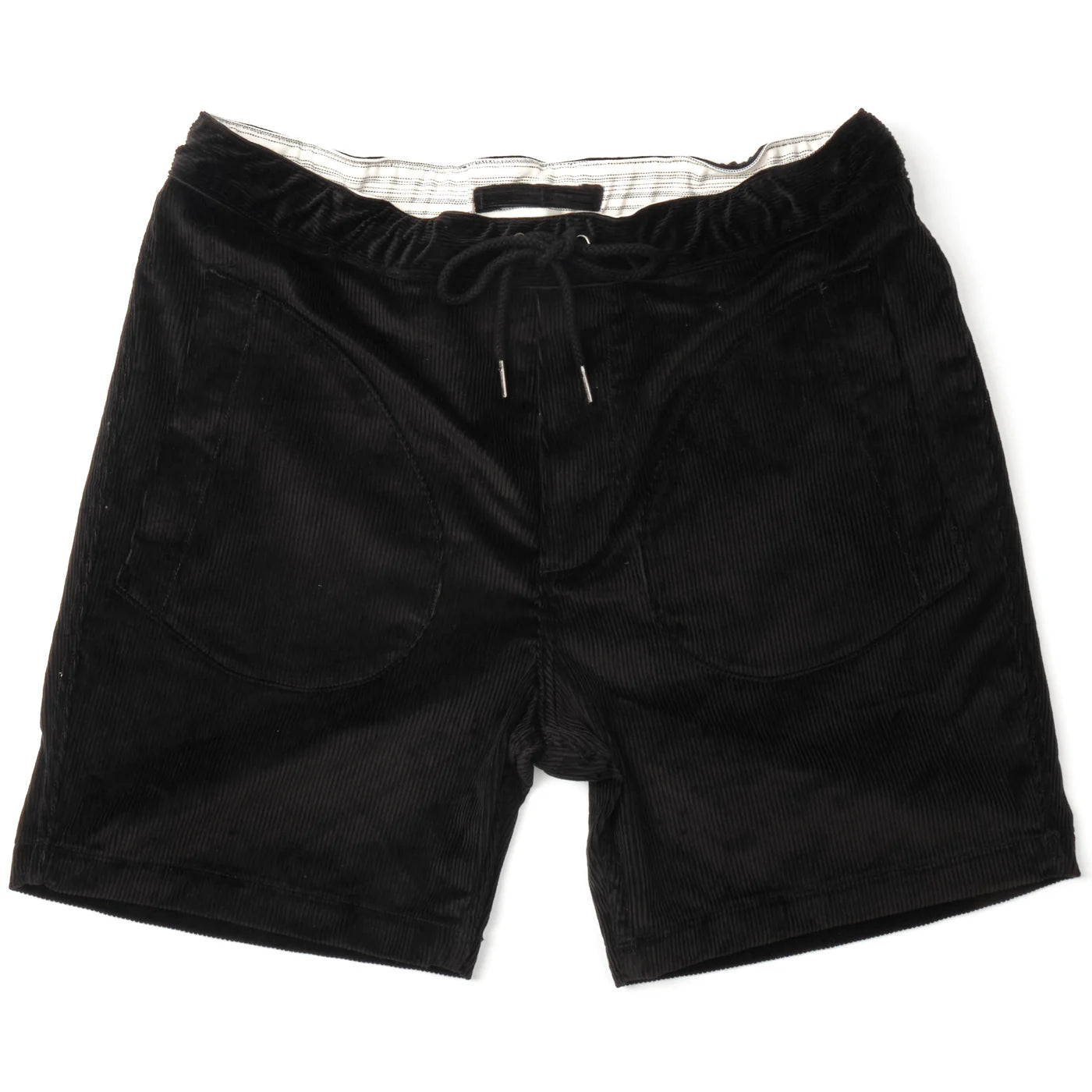 Freenote Cloth Deck Short in Black Corduroy