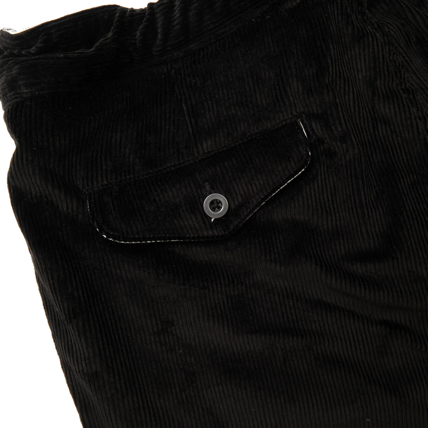Freenote Cloth Deck Short in Black Corduroy