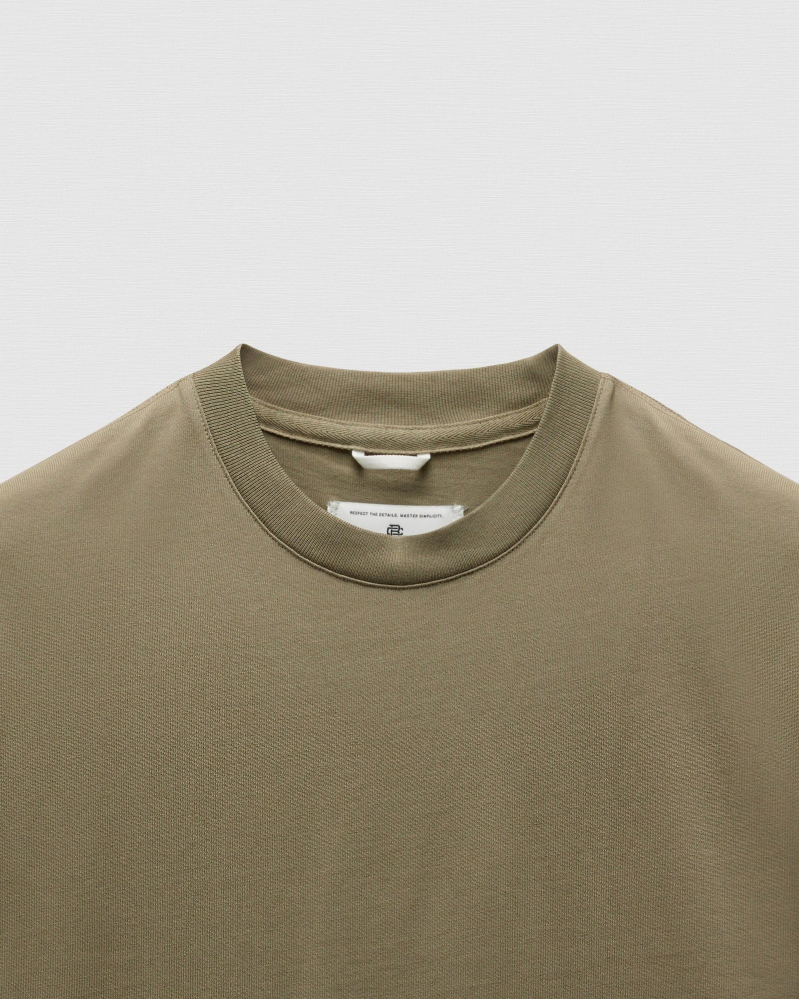 Reigning Champ Mid Weight Jersey T-Shirt in Cypress