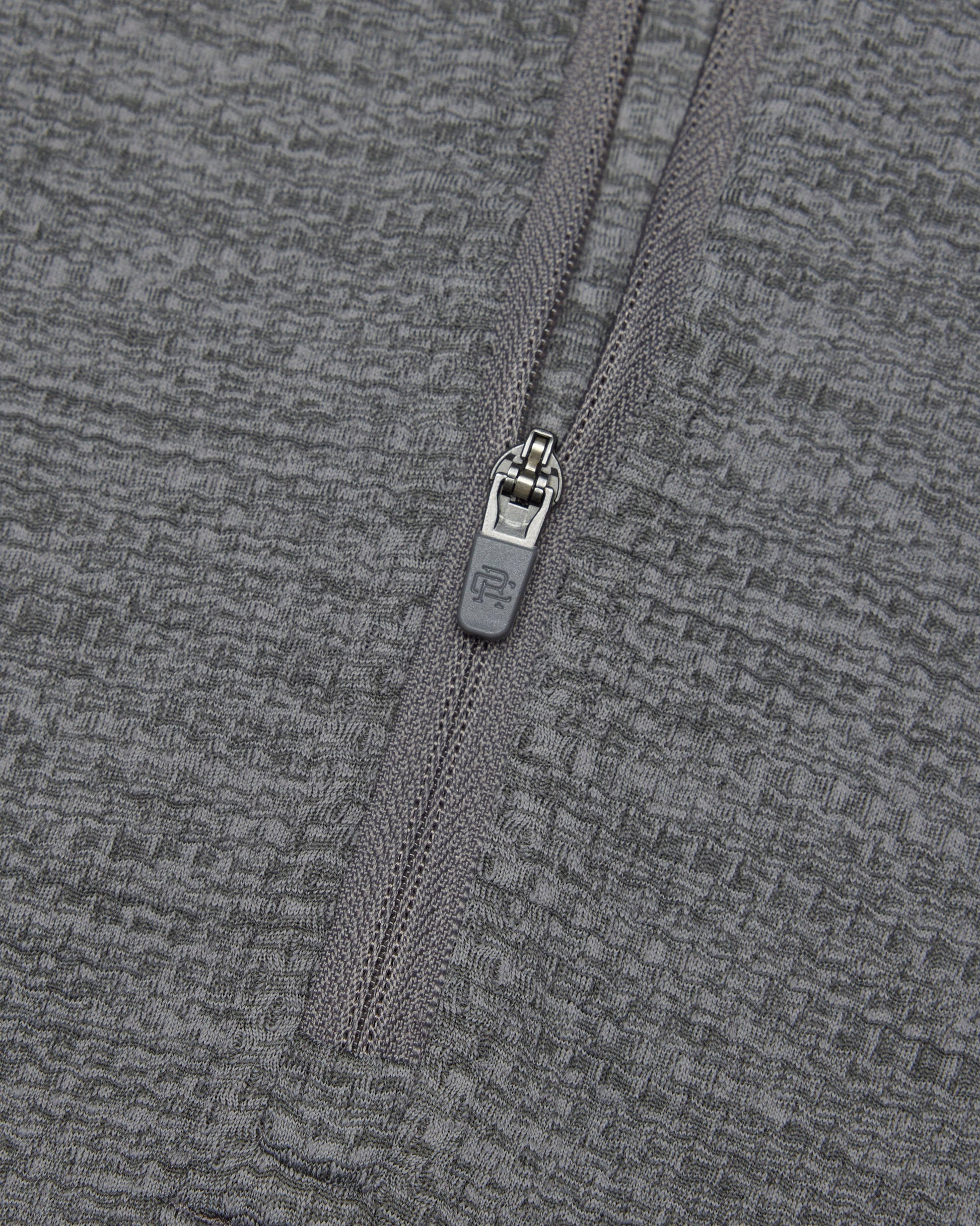 Reigning Champ Solotex Mesh Tiebreak Hoodie in Heather Carbon