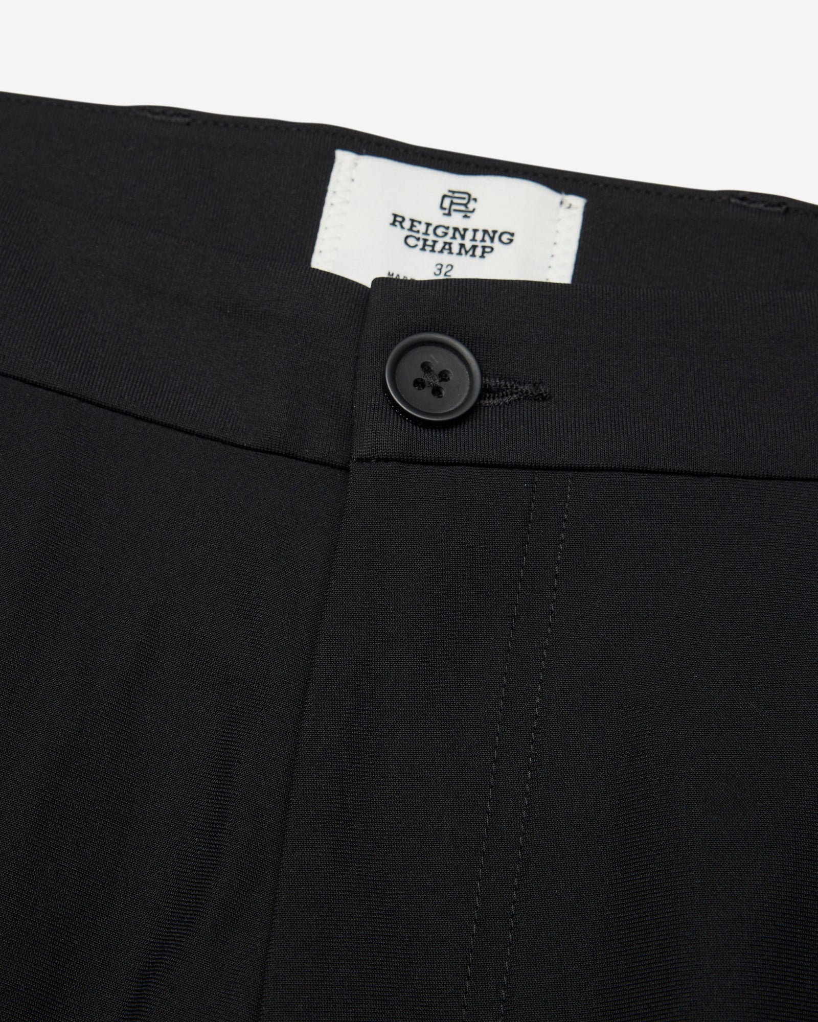 Reigning Champ Stretch Warp Knit Coach's Pant in Black