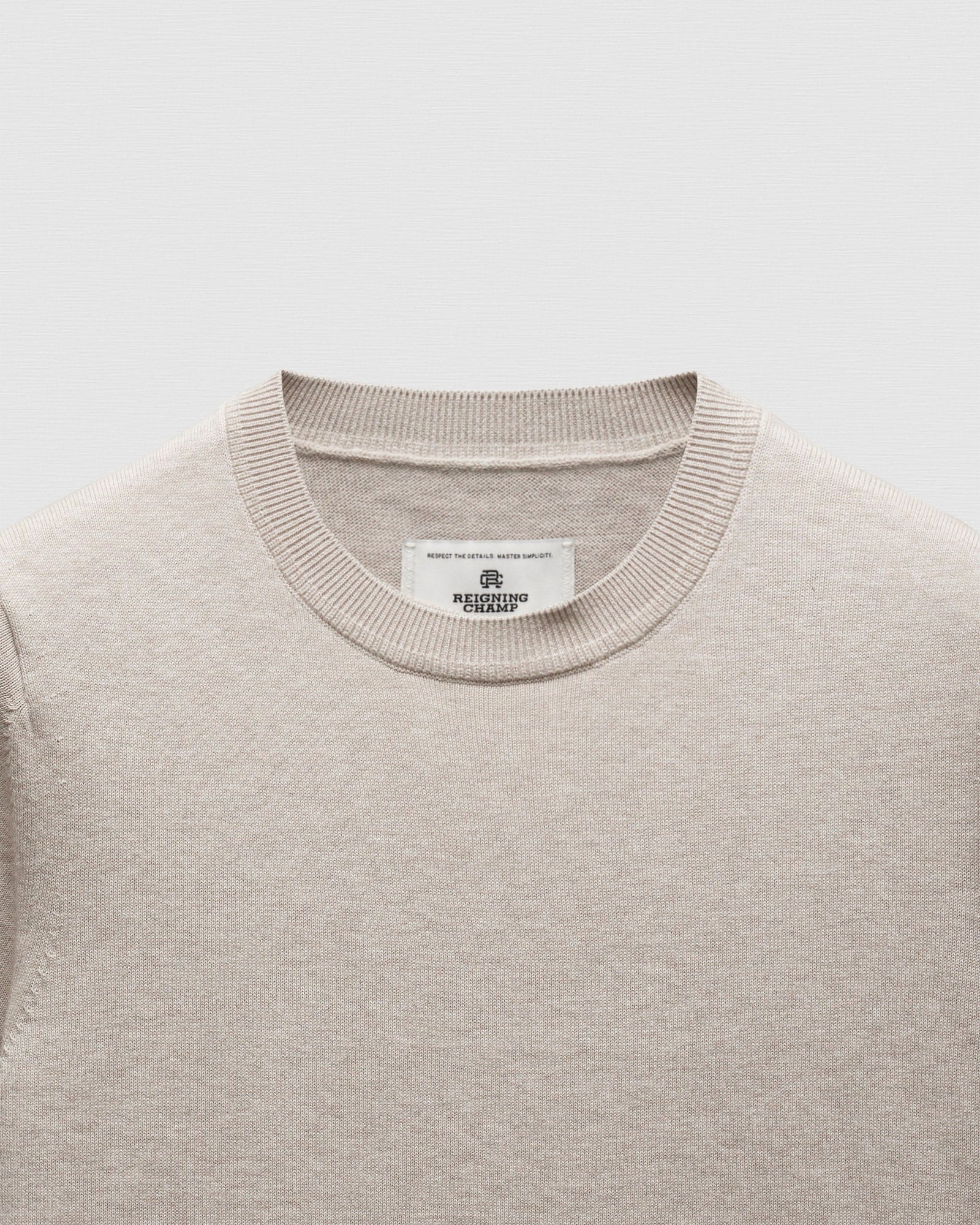 Reigning Champ Riviera T-Shirt in Sand
