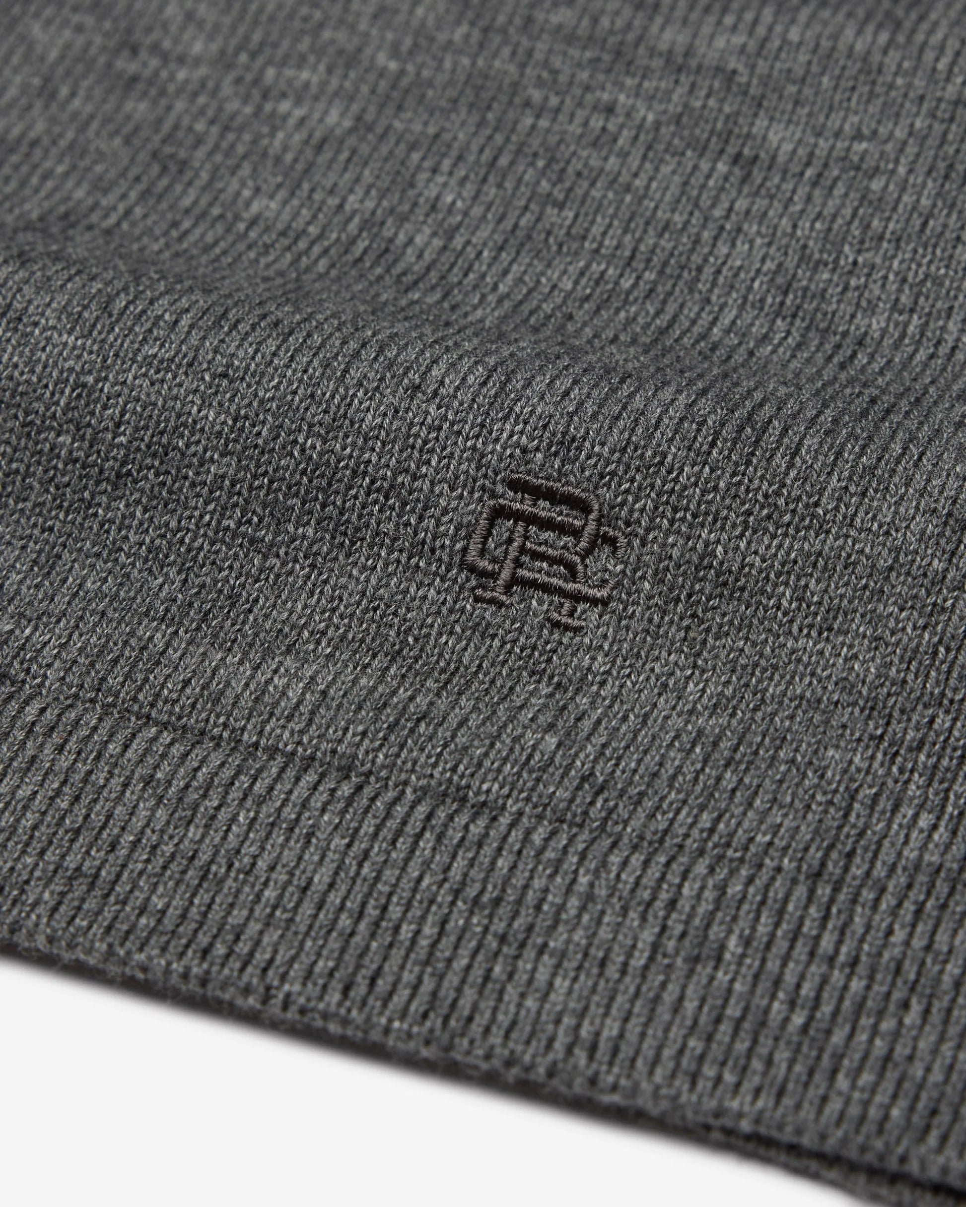 Reigning Champ Riviera Polo in Heather Carbon
