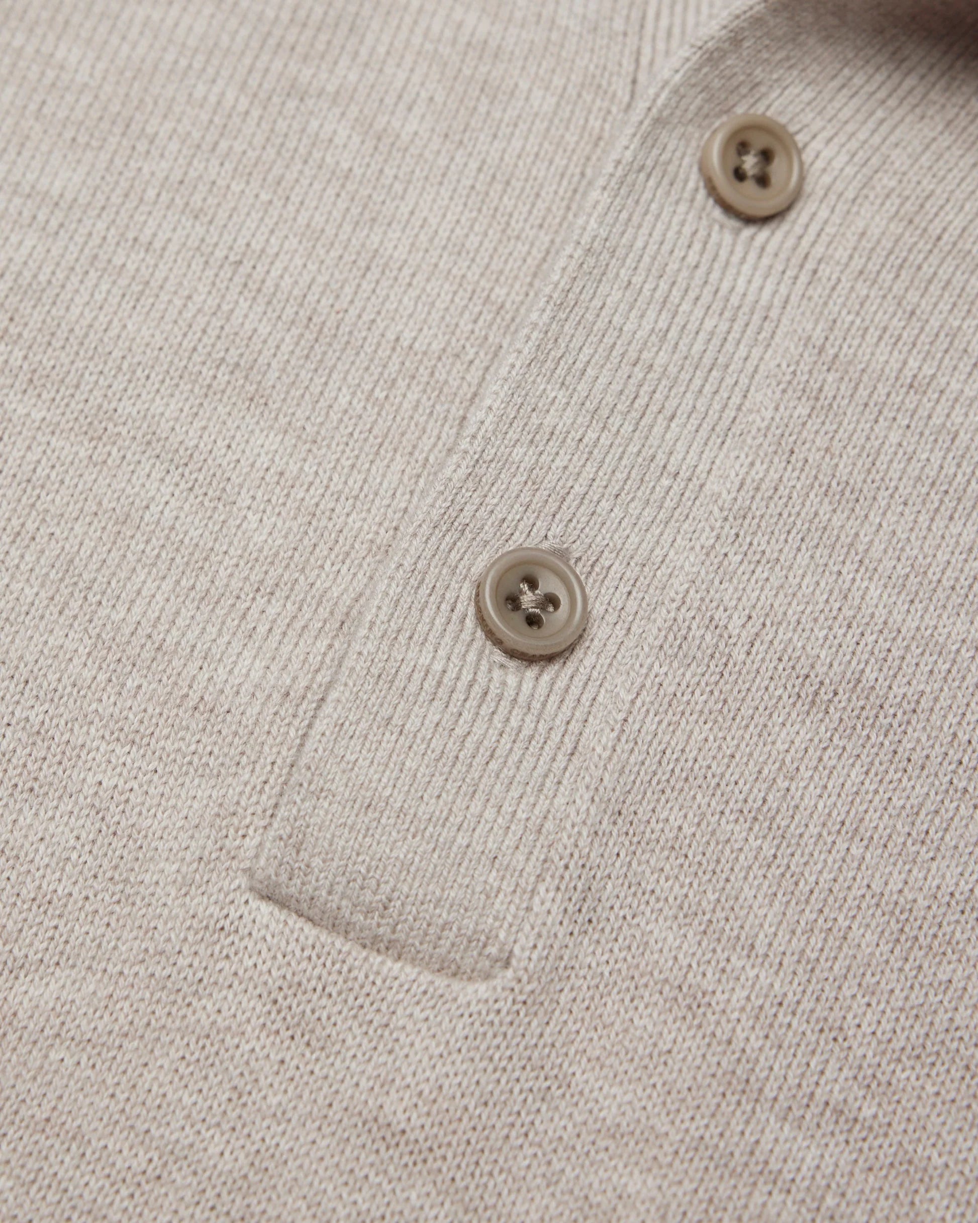 Reigning Champ Riviera Polo in Sand