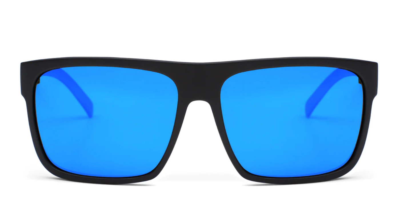 OTIS After Dark in Matte Black with Mirror Blue L.I.T. Lens