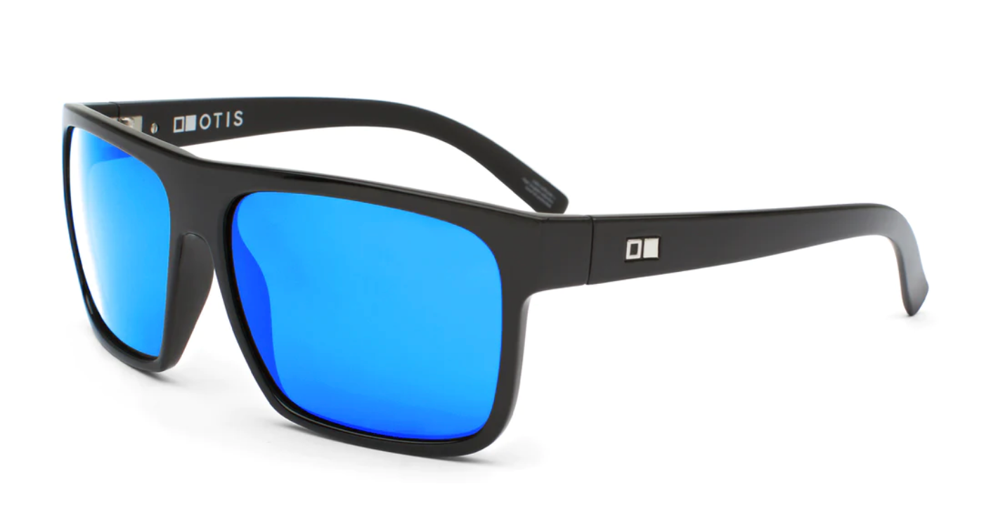 OTIS After Dark in Matte Black with Mirror Blue L.I.T. Lens