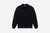 3Sixteen Long Sleeve Knit Polo in Black