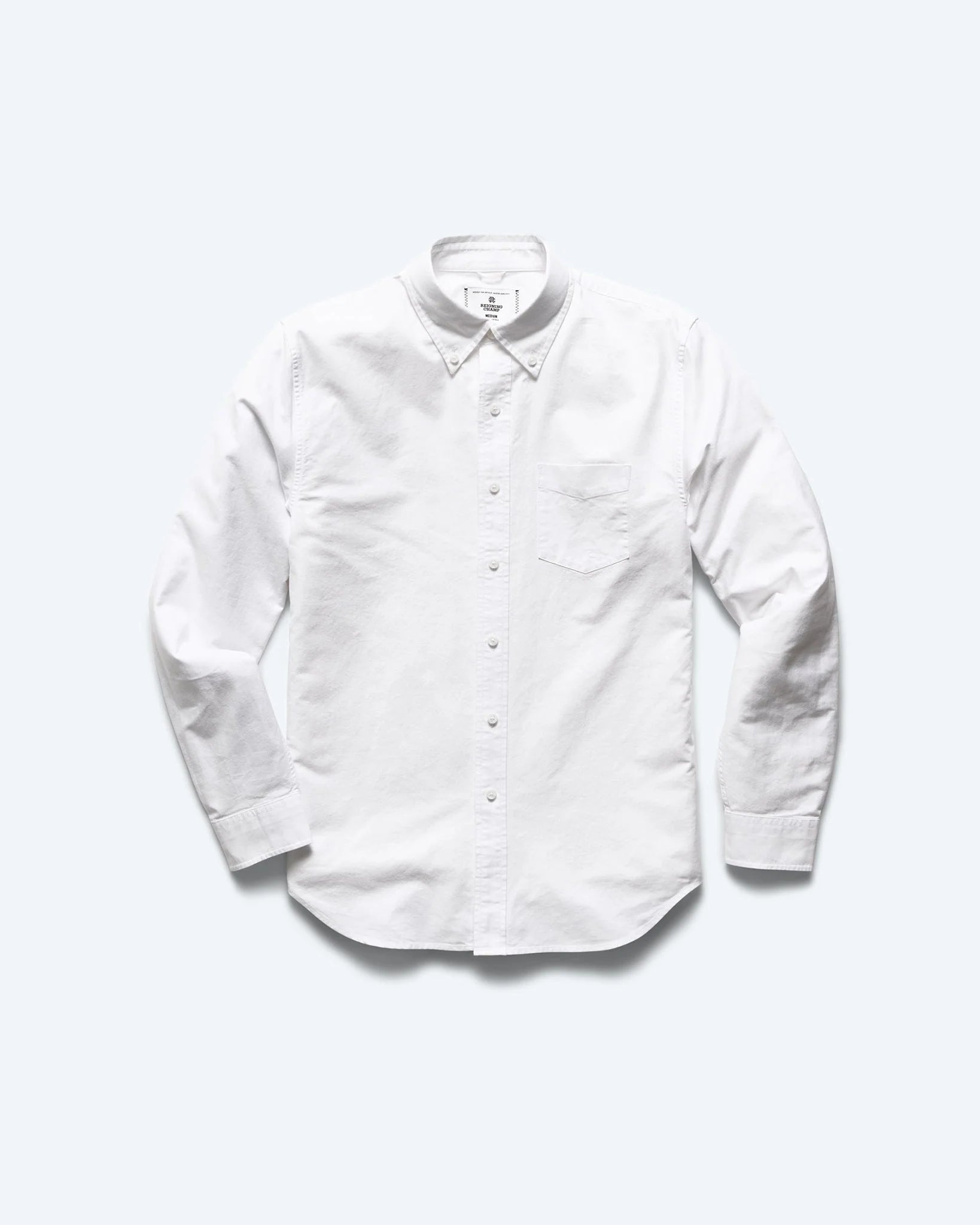 Reigning Champ Windsor Oxford Shirt in White
