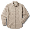 Taylor Stitch Western Shirt in Oat Donegal
