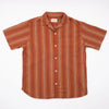 Freenote Cloth Hawaiian in Rust Stripe