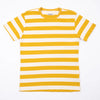 Freenote Cloth 13 Ounce Shifter Tee in Mustard Stripe