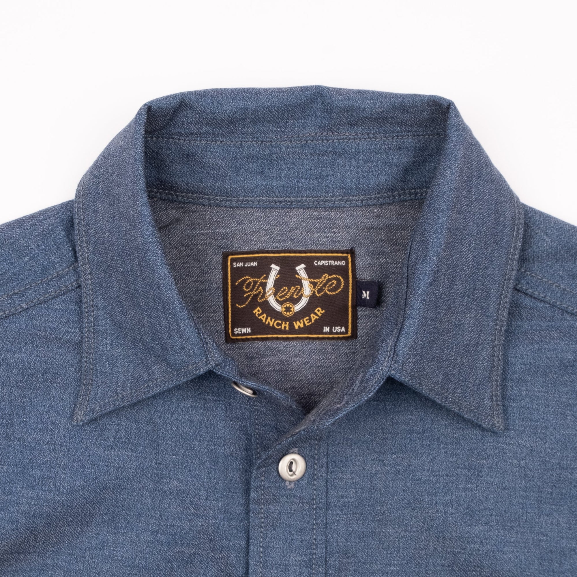 Freenote Cloth Scout in Short Sleeve Chambray