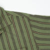 Freenote Cloth Hawaiian in Olive Stripe