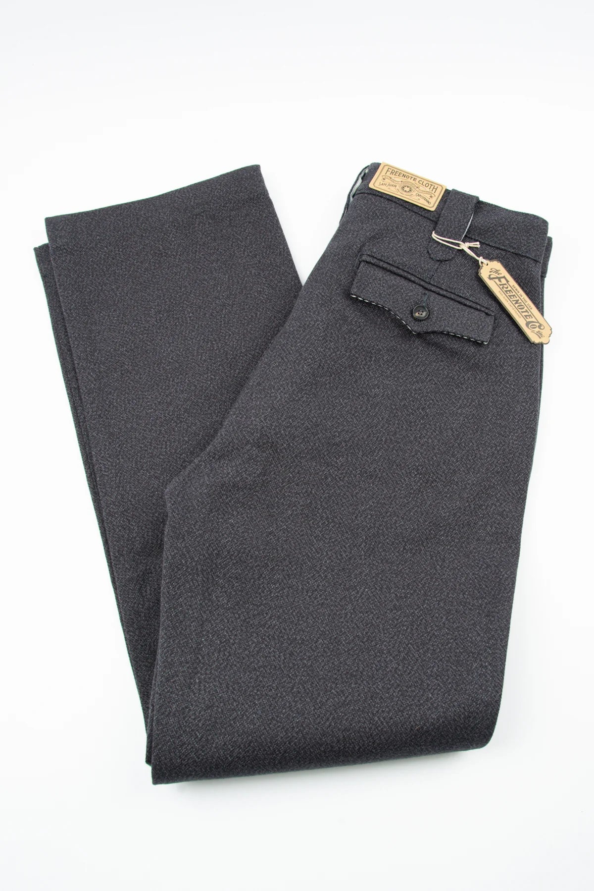 Freenote Cloth Duster Pant in Charcoal
